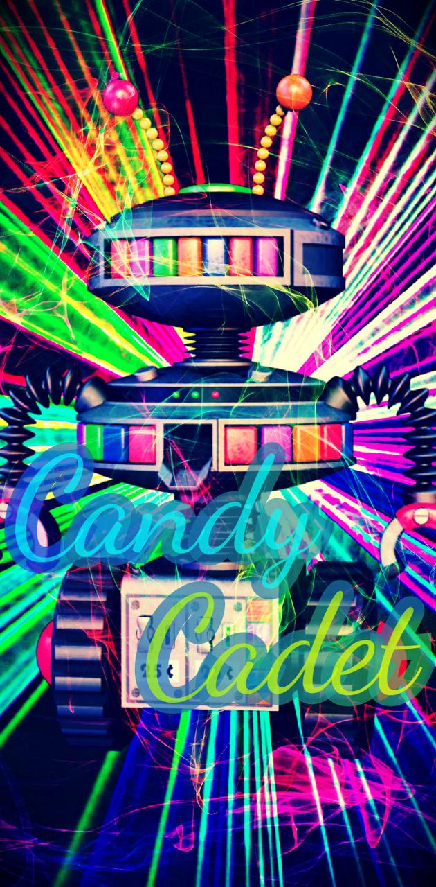 Neon Candy Cadet wallpaper
