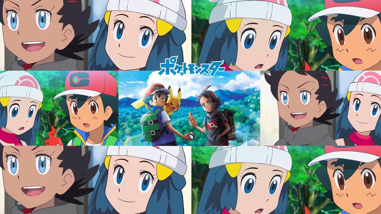 pokemon characters ash and friends