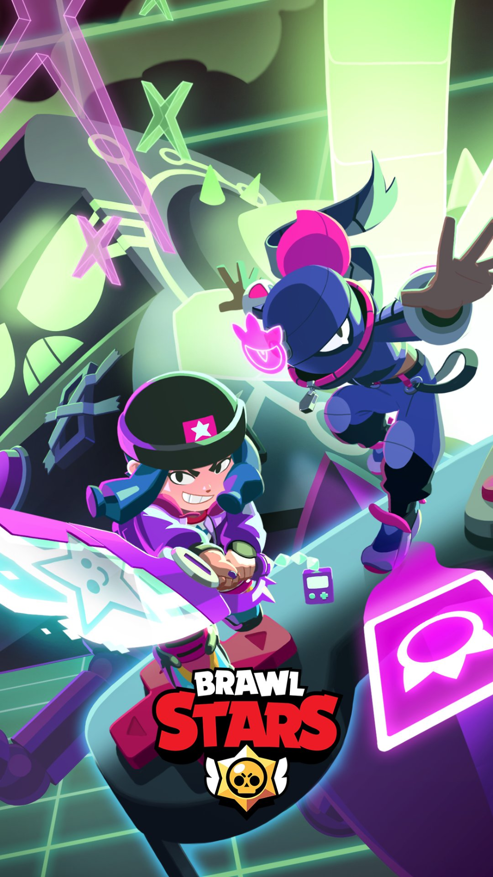 Brawl Stars on Twitter. Star wallpaper, Brawl, Anime