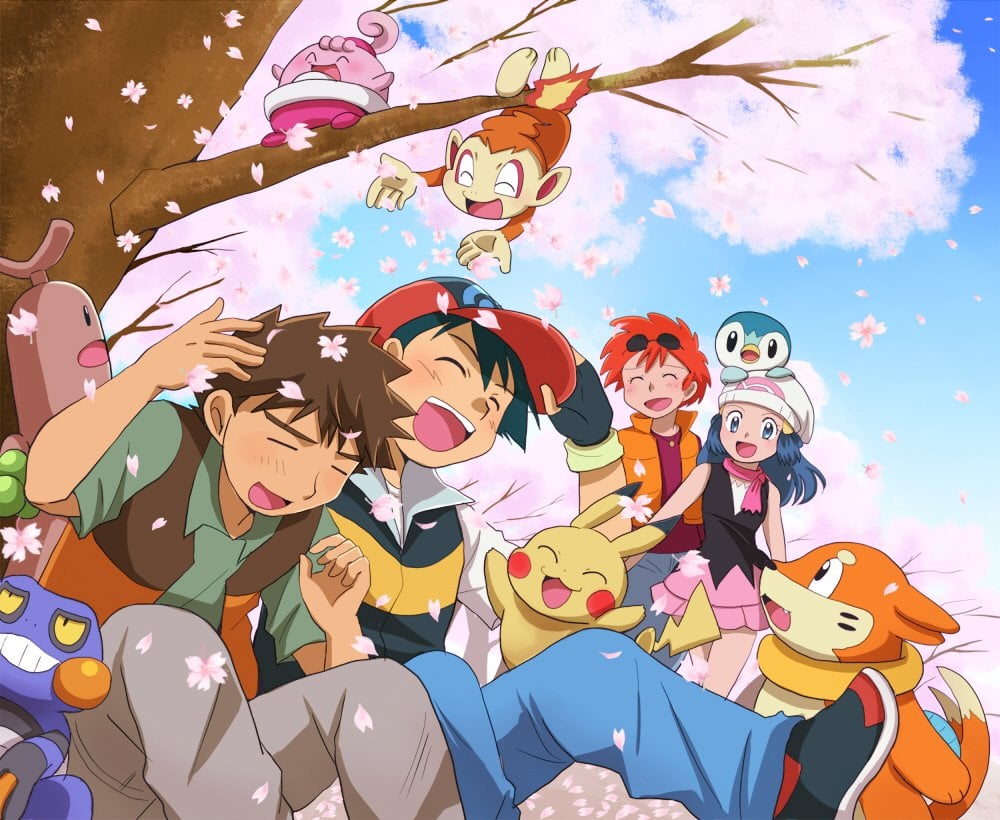 Ash And His Friends Pokémon Wallpapers - Wallpaper Cave