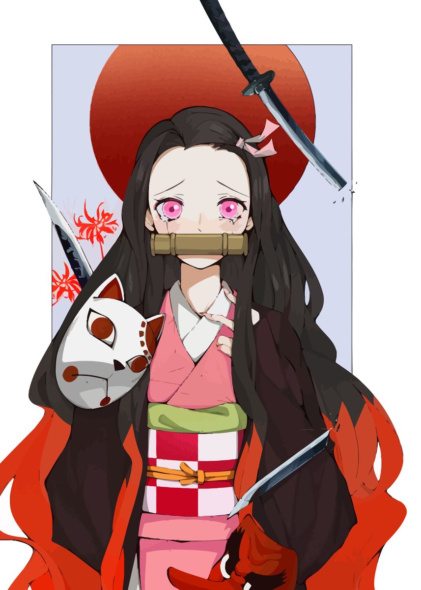 Kamado Nezuko Demon Slayer' Poster
