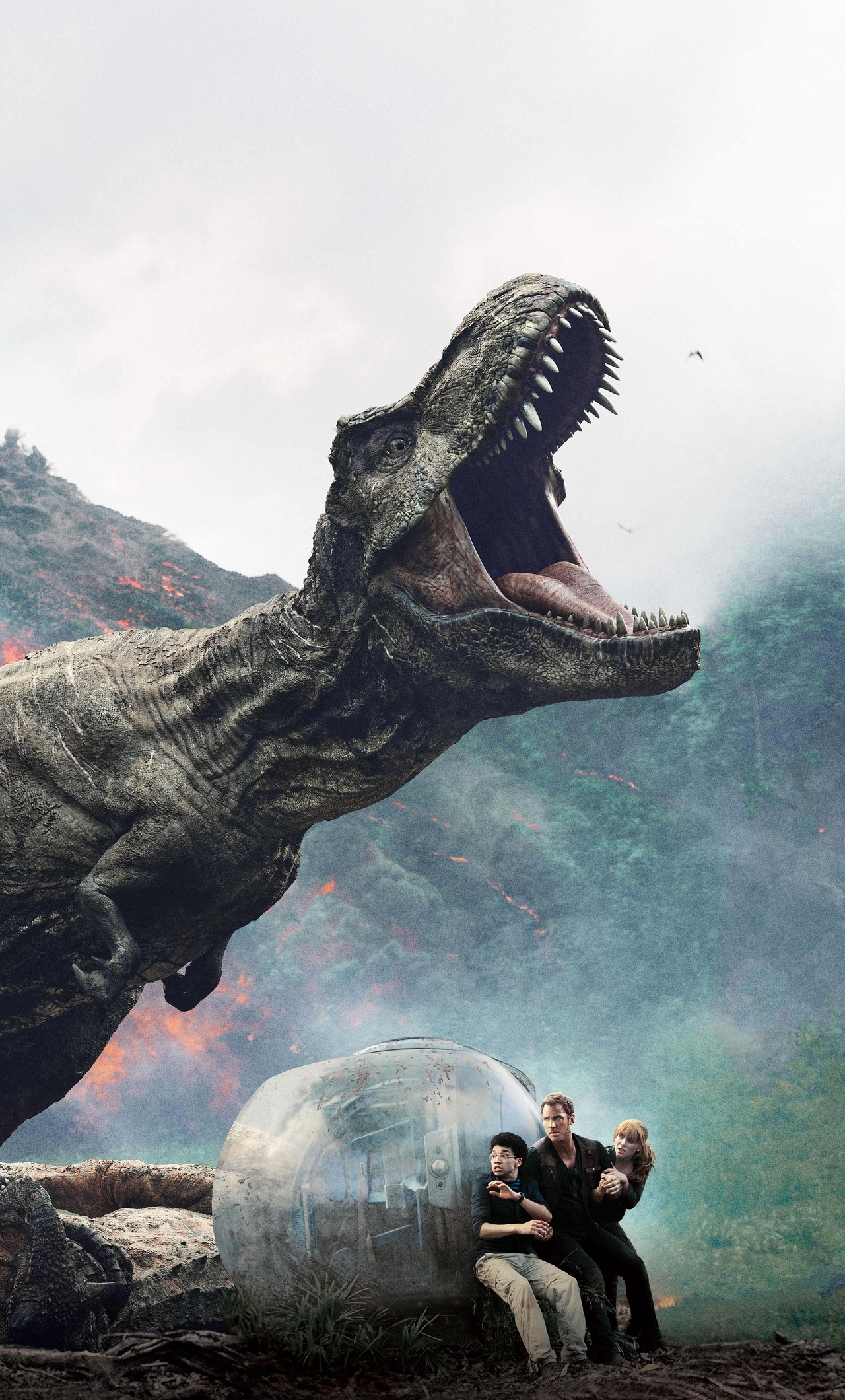 Jurassic World Fallen Kingdom 12k International Poster iPhone HD 4k Wallpaper, Image, Background, Photo and Picture