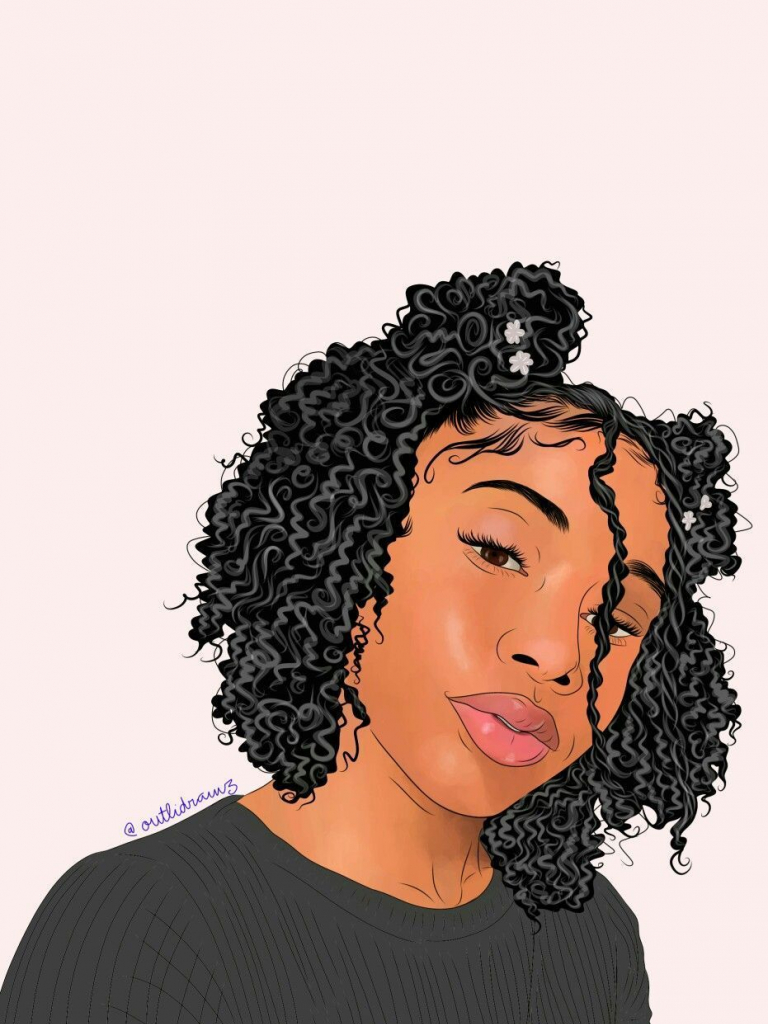 Free download Light Skin Girls Wallpaper in 2021 Light skin [931x1325] for your Desktop, Mobile & Tablet. Explore Curly Girl Cartoon Wallpaper. Cartoon Wallpaper Cartoon Picture, Cartoon Background, Cartoon Wallpaper