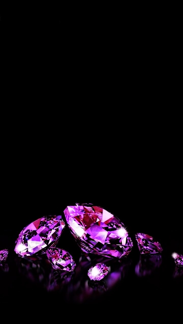 diamond #jewelry #jewel #gem #stone #purple #wallpaper HD Wallpaper
