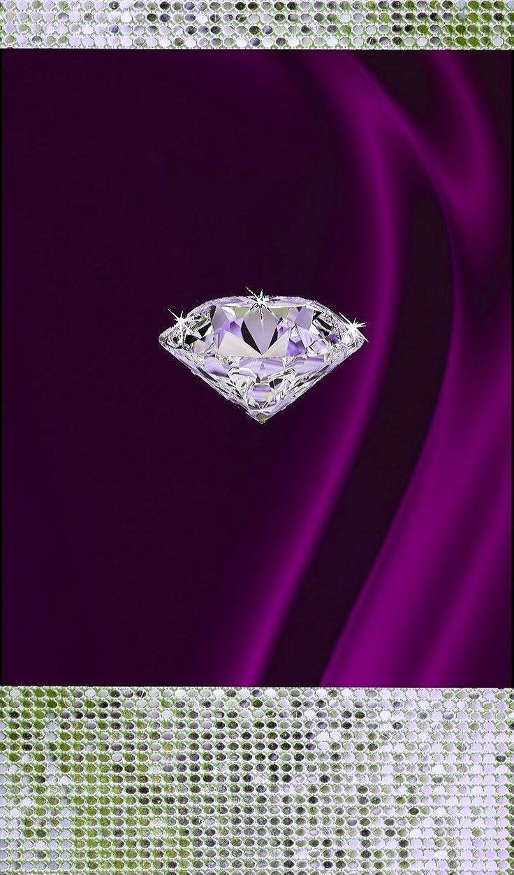 Purple Diamonds Wallpaper For iPhone