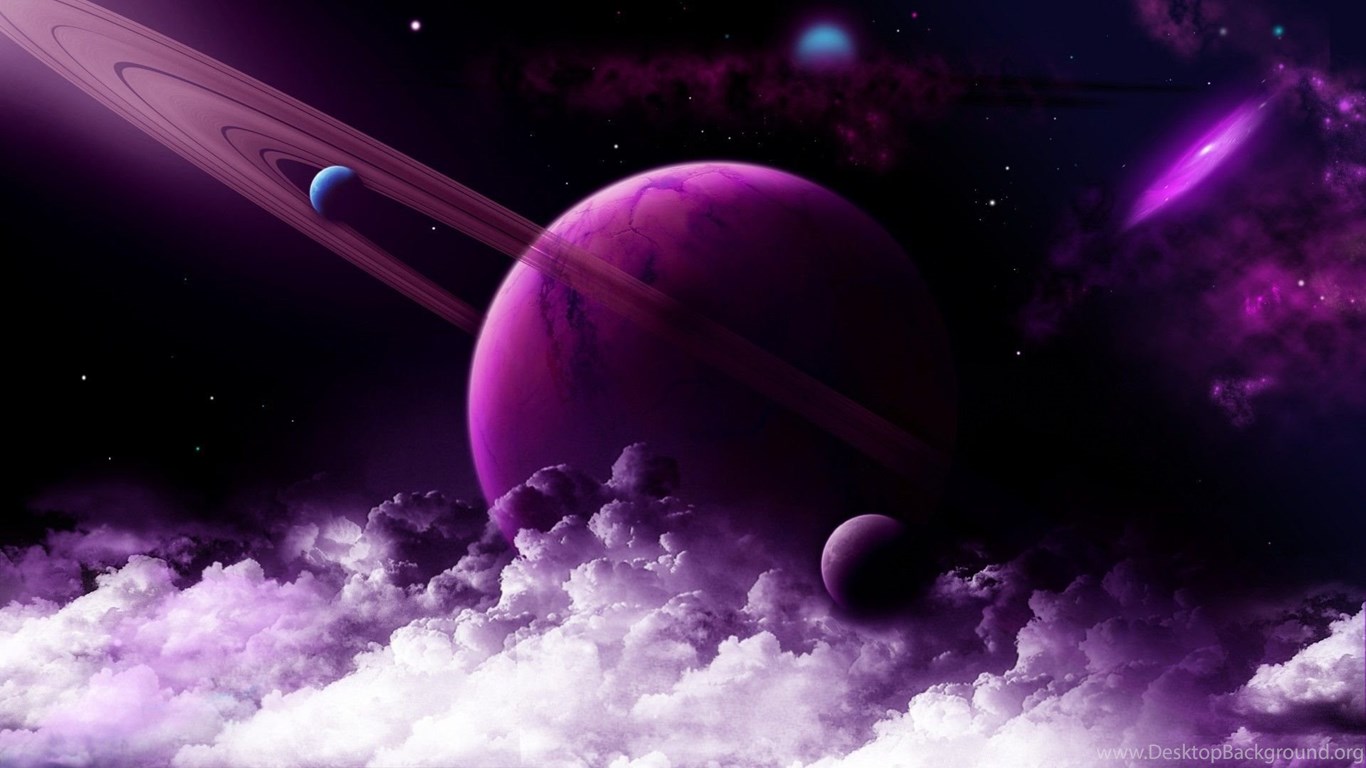 Purple Space Wallpaper And Image Wallpaper, Picture, Photo Desktop Background
