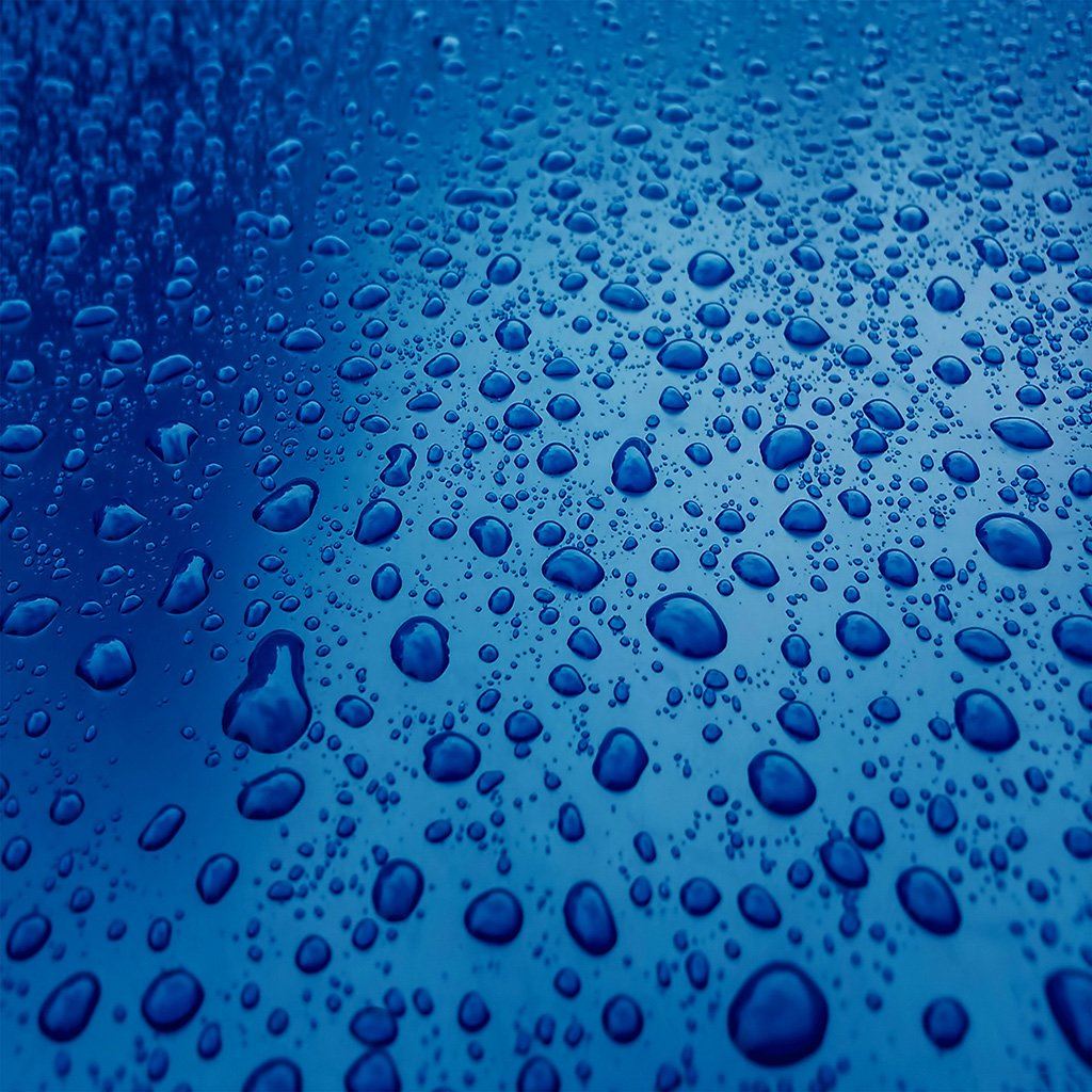 Rain Drop Nature Blue Sad Pattern iPad Wallpaper Free Download