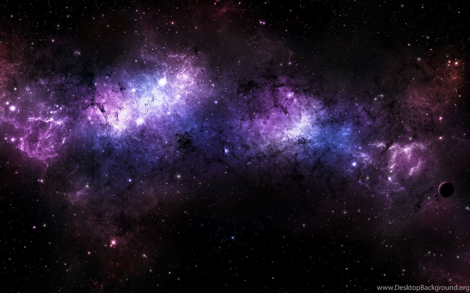 1920x1200px Purple Space Wallpaper Desktop Background