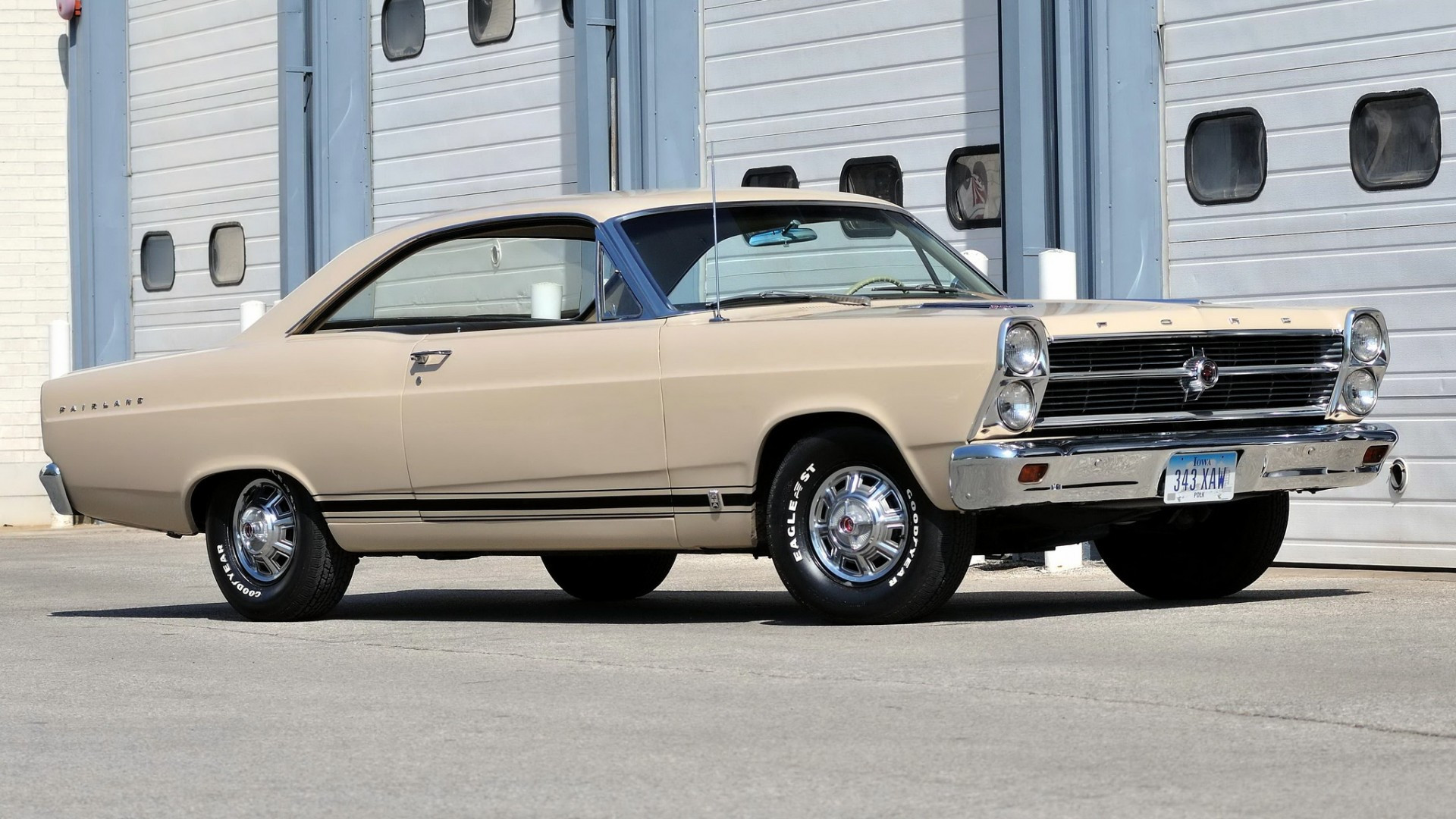 Download 1920x1080 Ford Fairlane 500, Side View, Classic, Cars Wallpaper for Widescreen