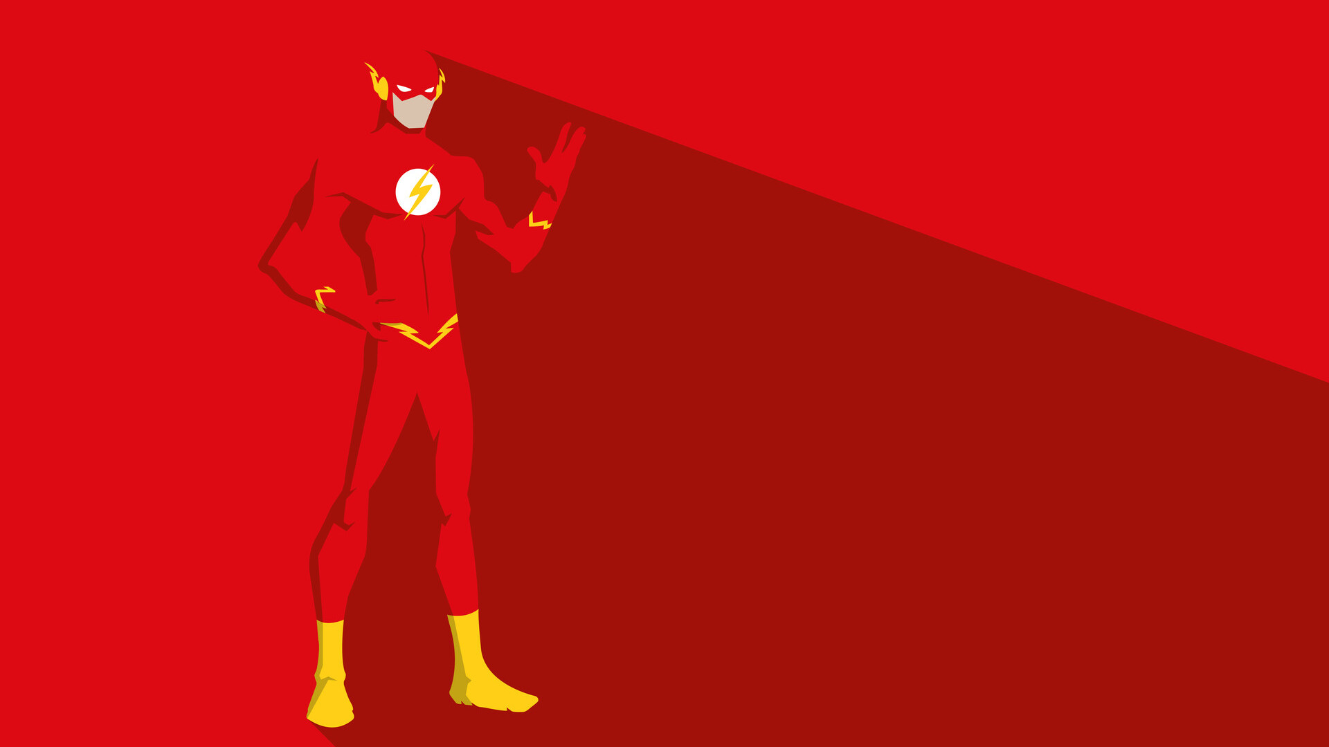 The Flash Minimal Laptop Full HD 1080P HD 4k Wallpaper, Image, Background, Photo and Picture