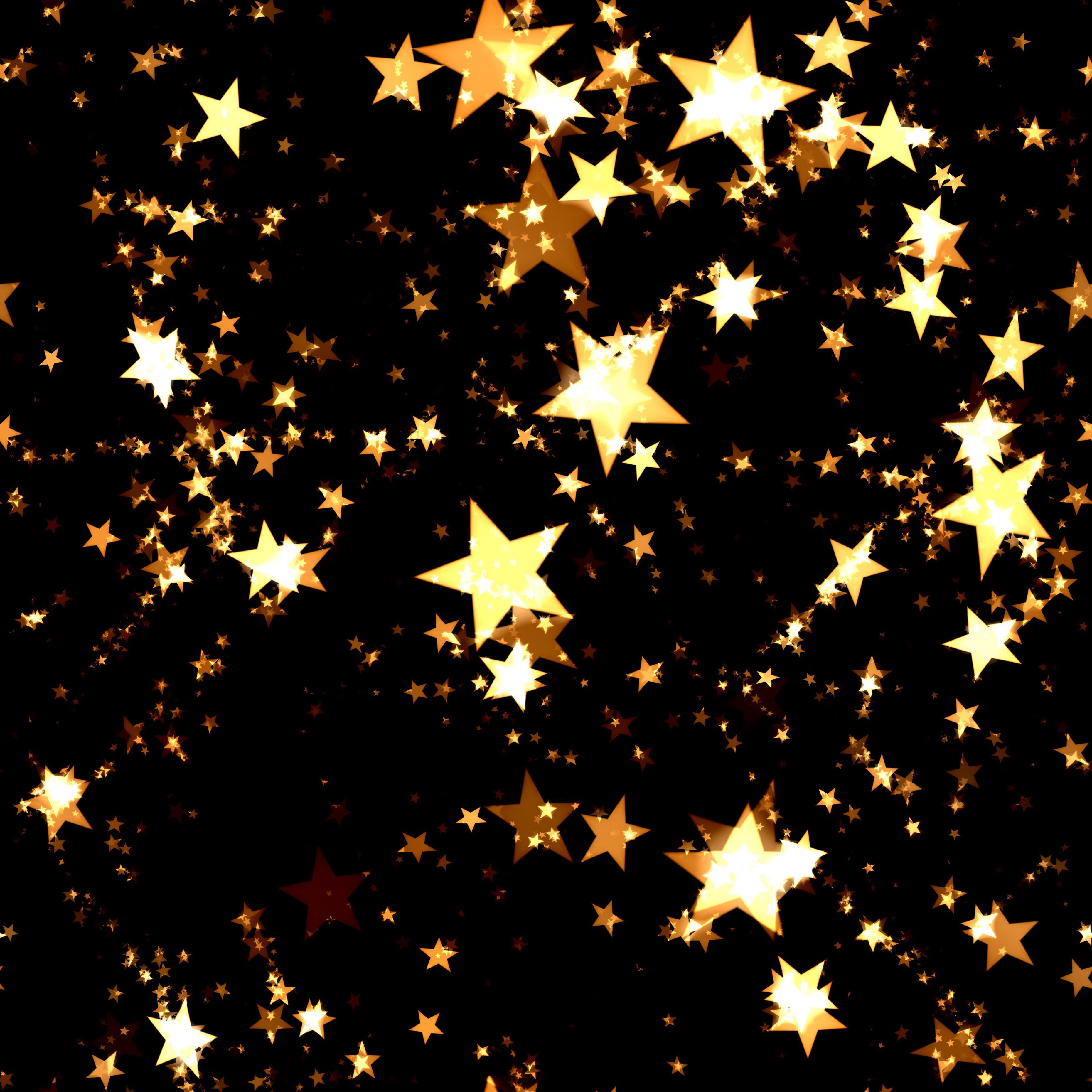 Black and Gold Stars Wallpaper Free Black and Gold Stars Background