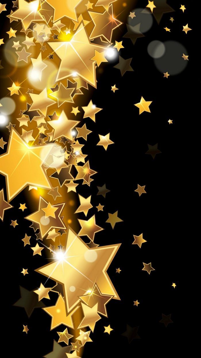 gold star wallpaper, yellow, star, illustration, astronomical object