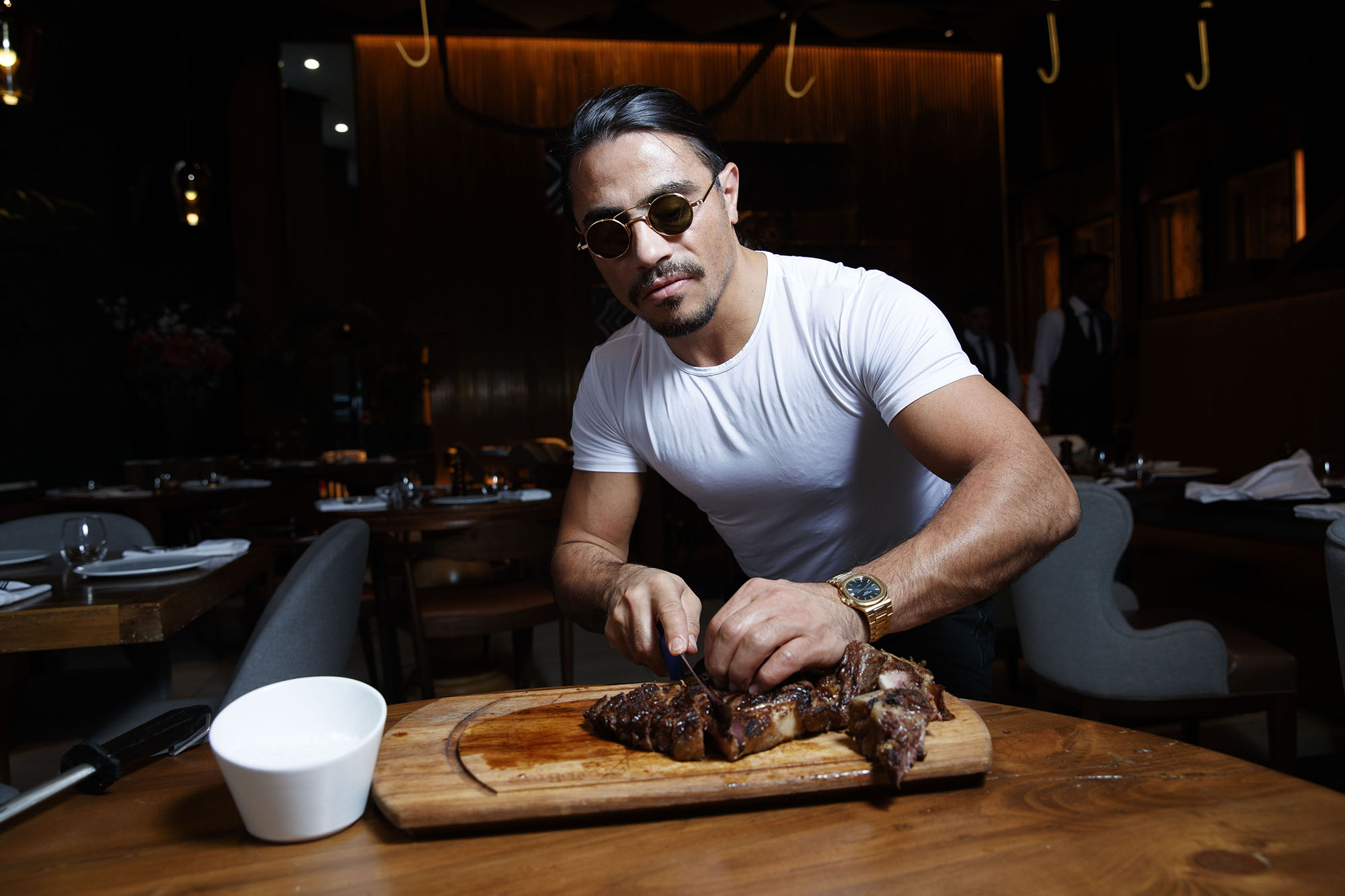 Salt Bae's Boston restaurant closes for alleged COVID violations