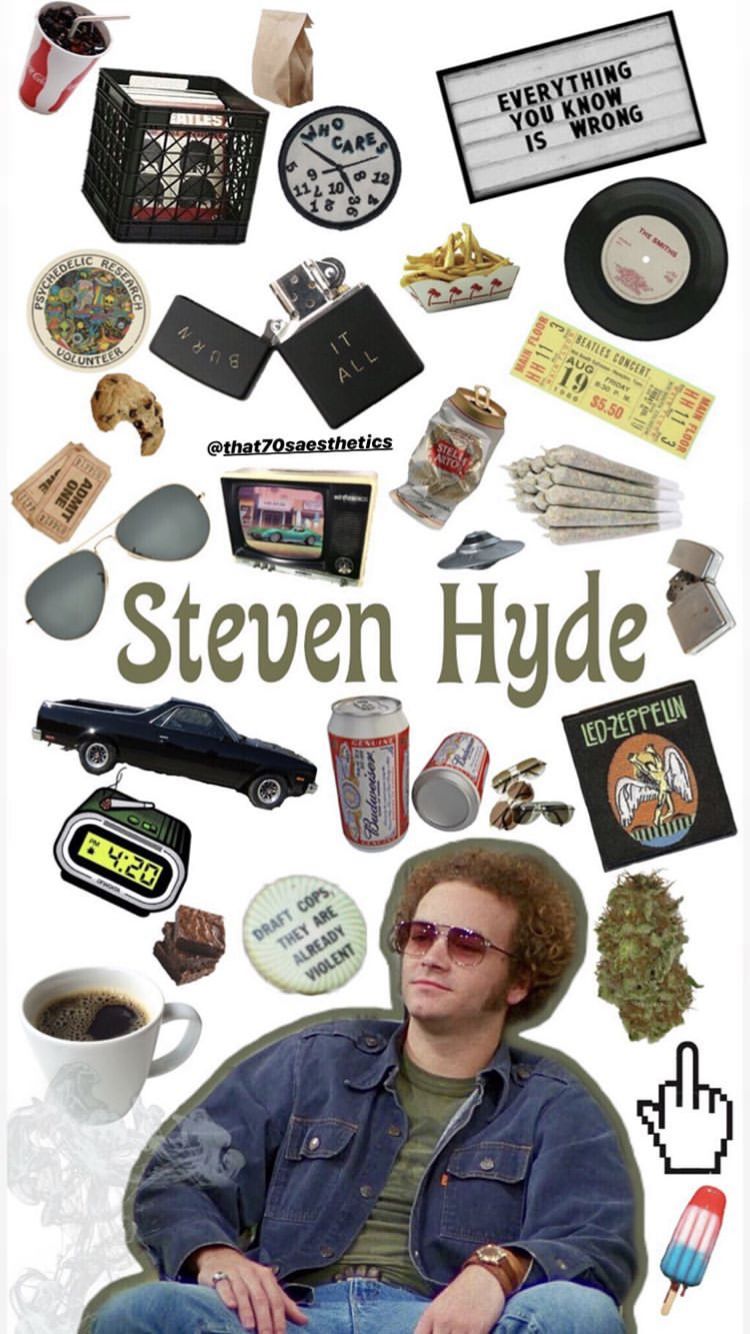 Steven Hyde aesthetic. That 70s show, Hyde that 70s show, 70 show