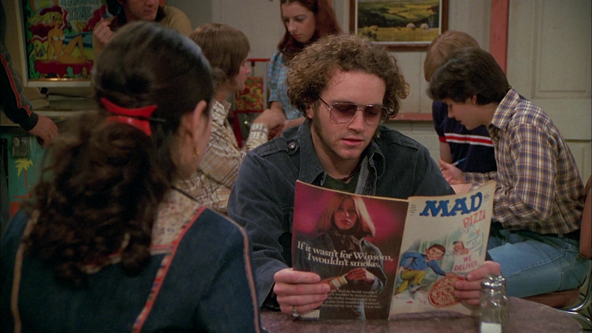 Mad Magazine Of Danny Masterson As Steven Hyde In That '70s Show S02E26 Moon Over Point Place