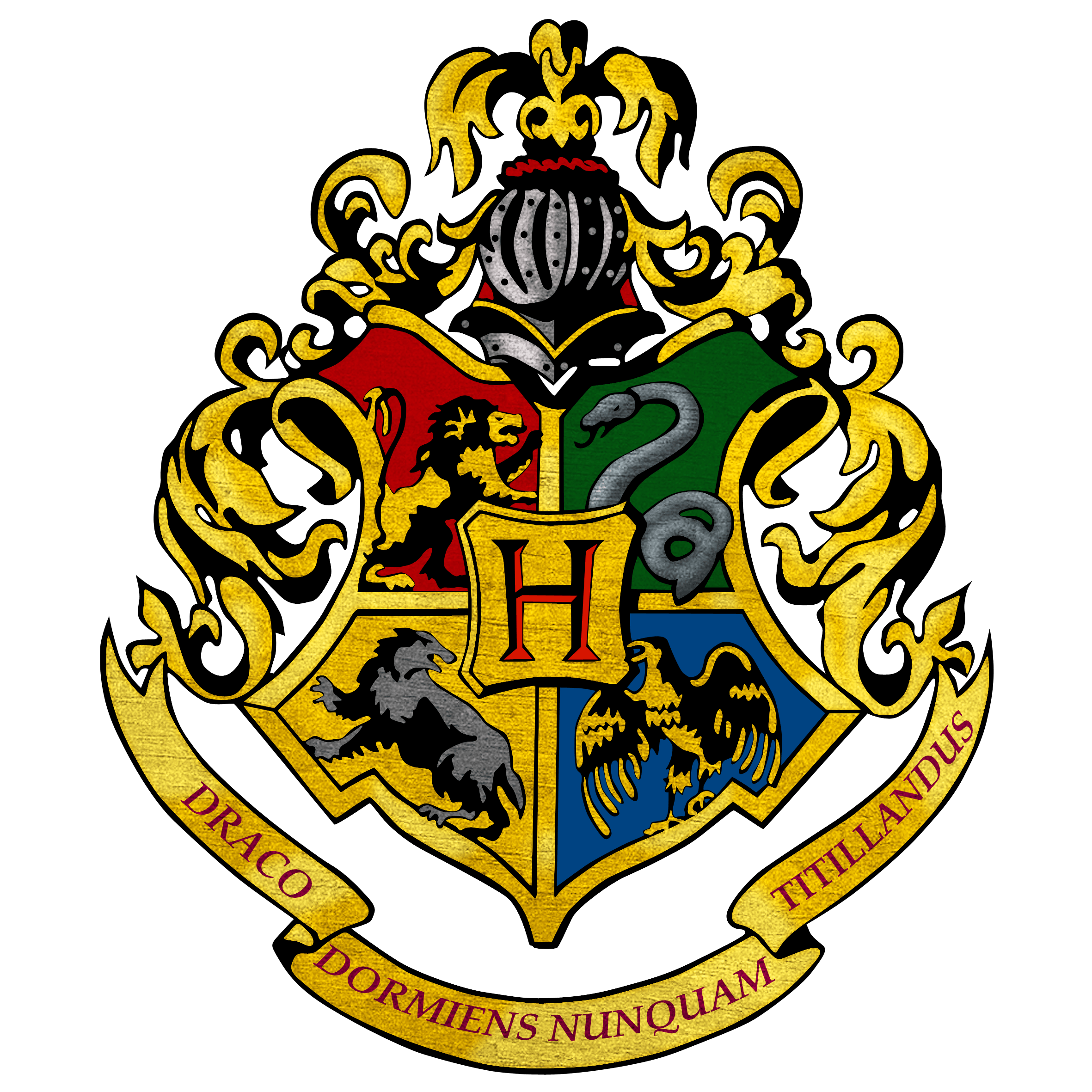 hogwarts houses logo wallpaper