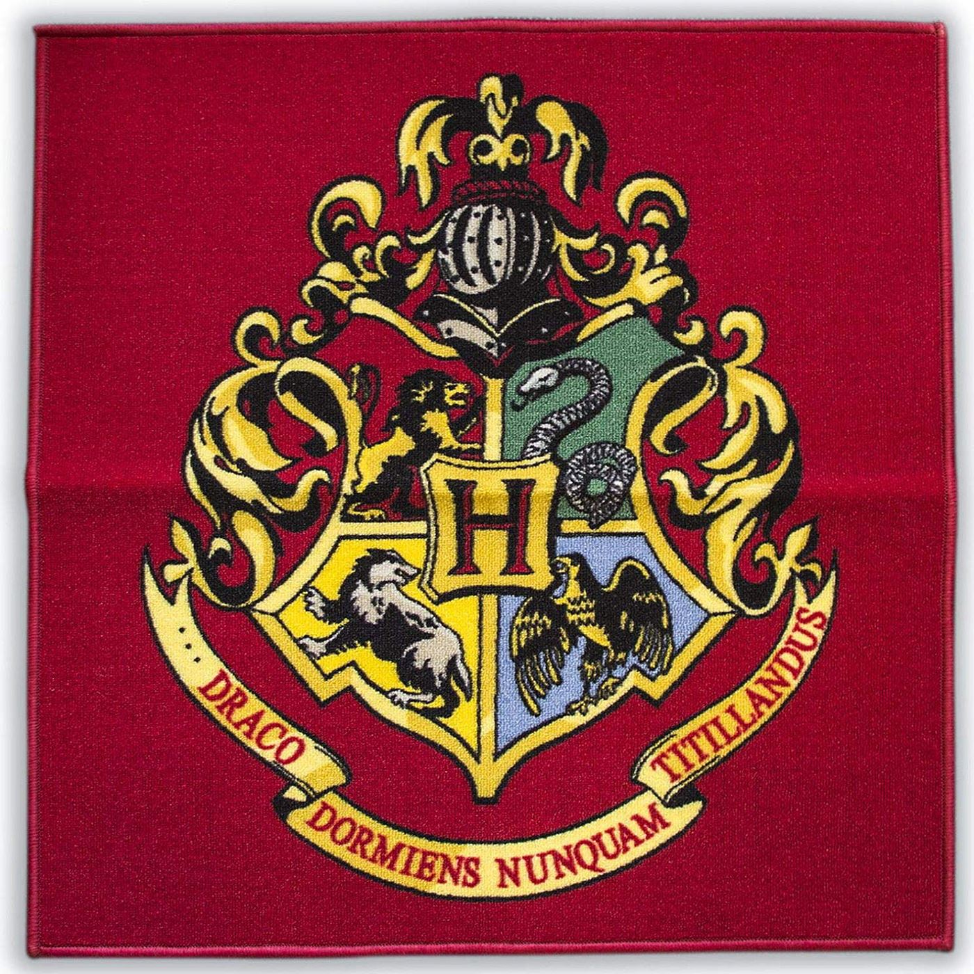 hogwarts logo wallpaper, emblem, symbol, crest, badge