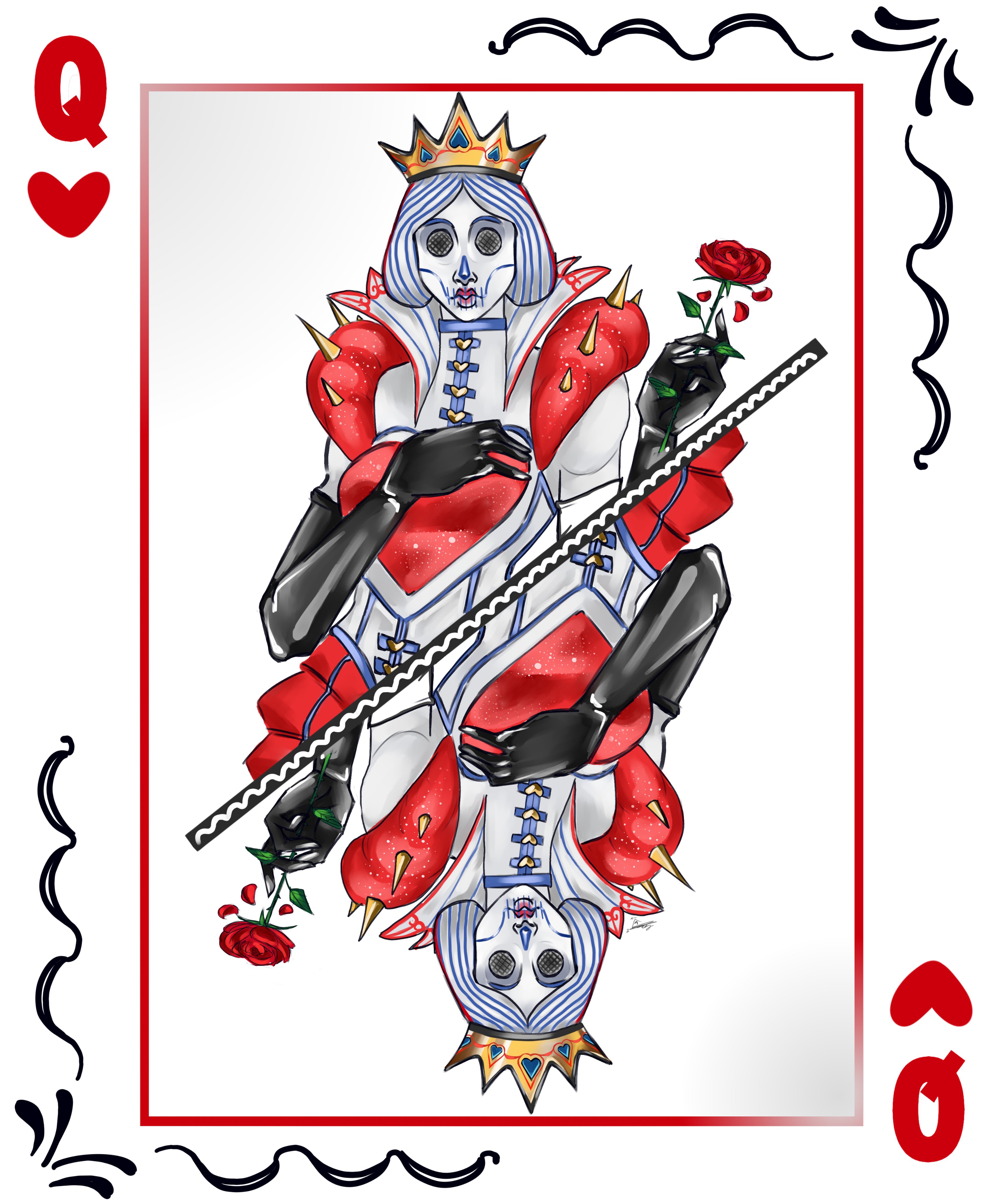 Queen of Hearts Fortnite wallpaper