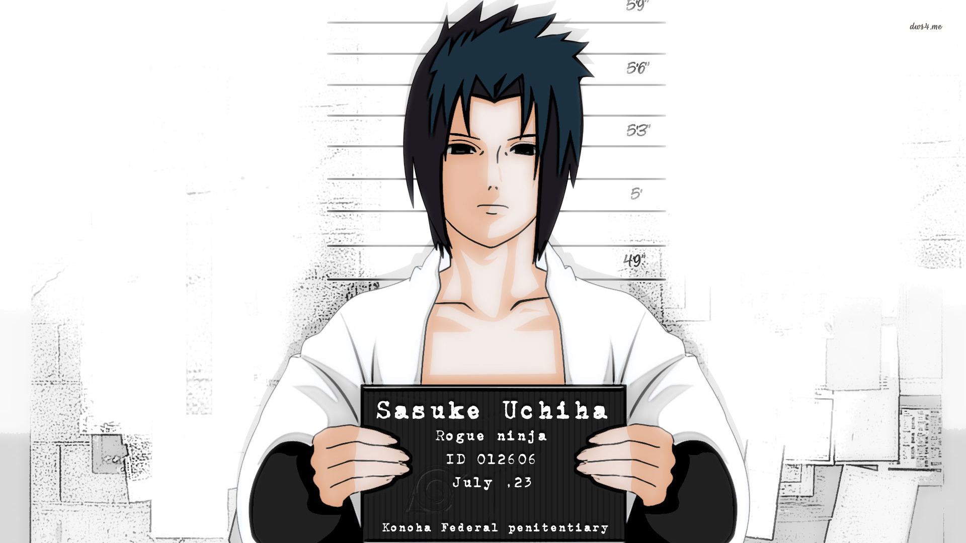 Sasuke Uchiha Jail Anime Wallpaper HD / Desktop and Mobile Background