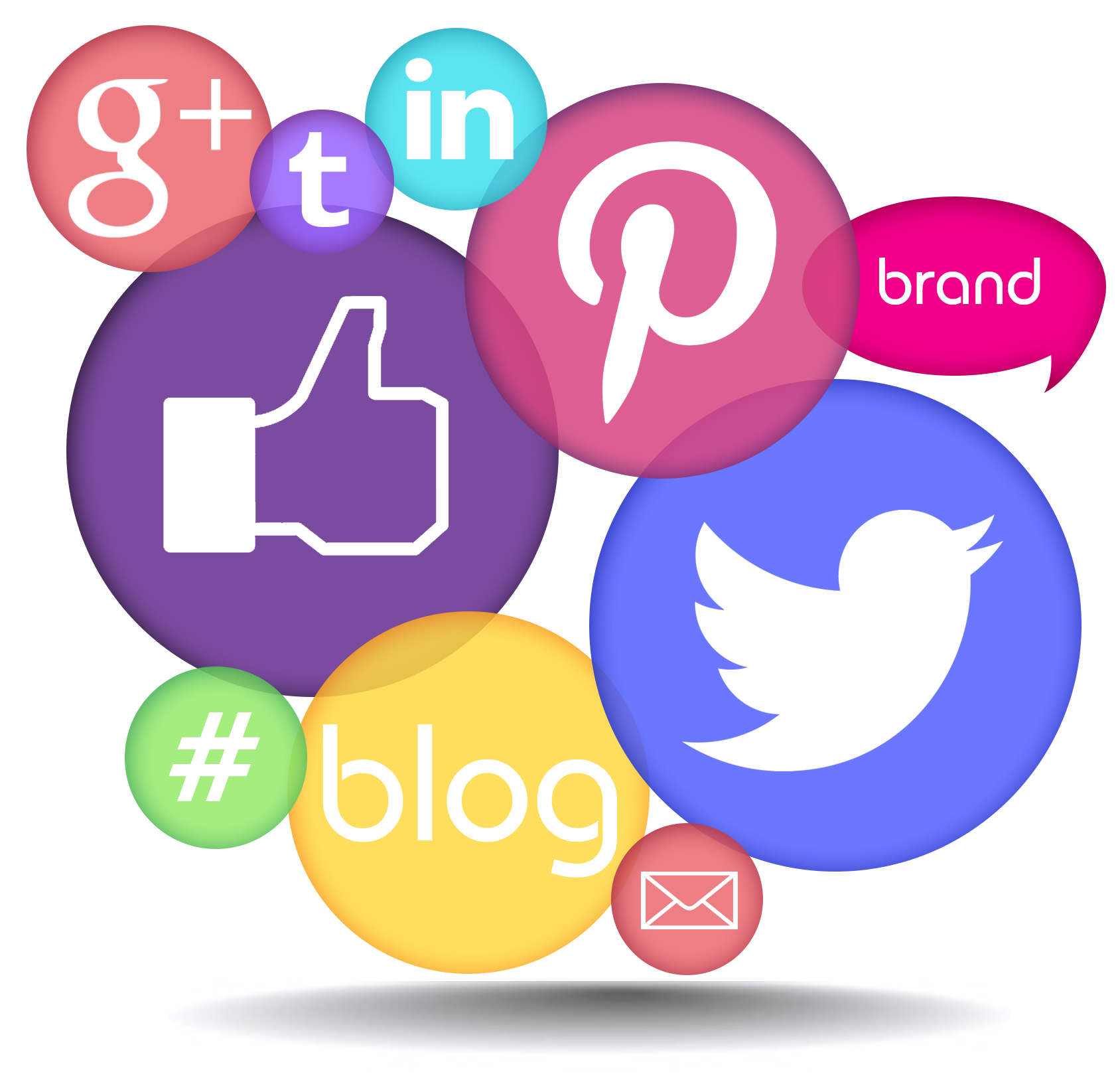 Social Icon Clipart, Free Social Media