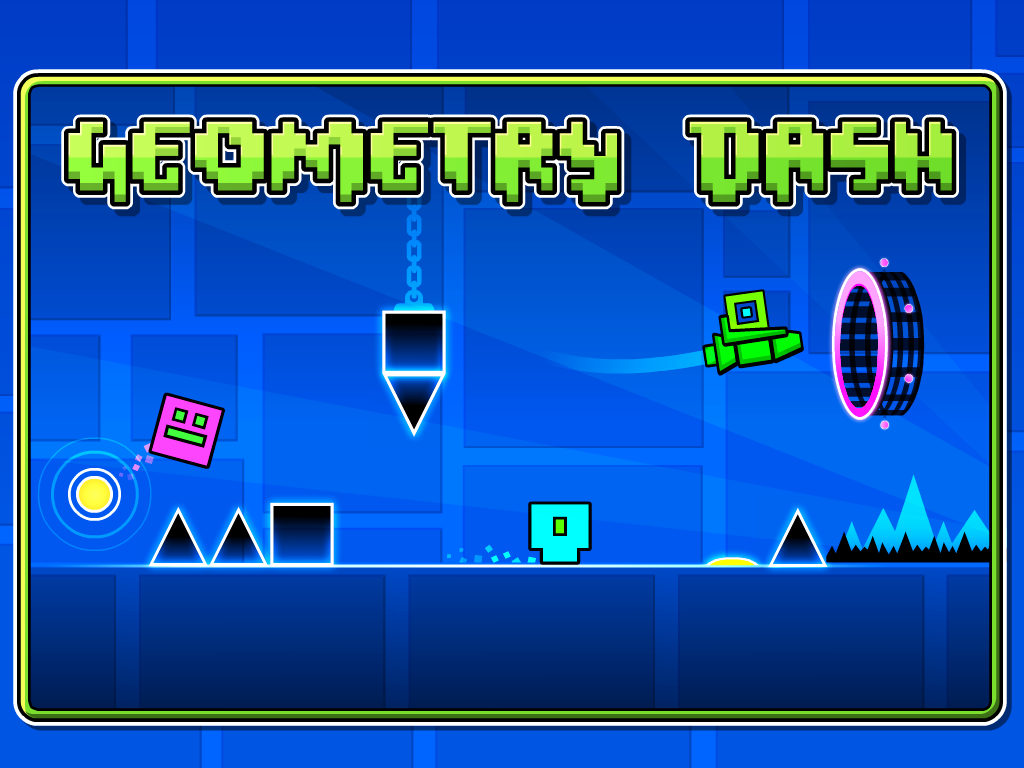 Download Latest HD Wallpaper of, Games, Geometry Dash