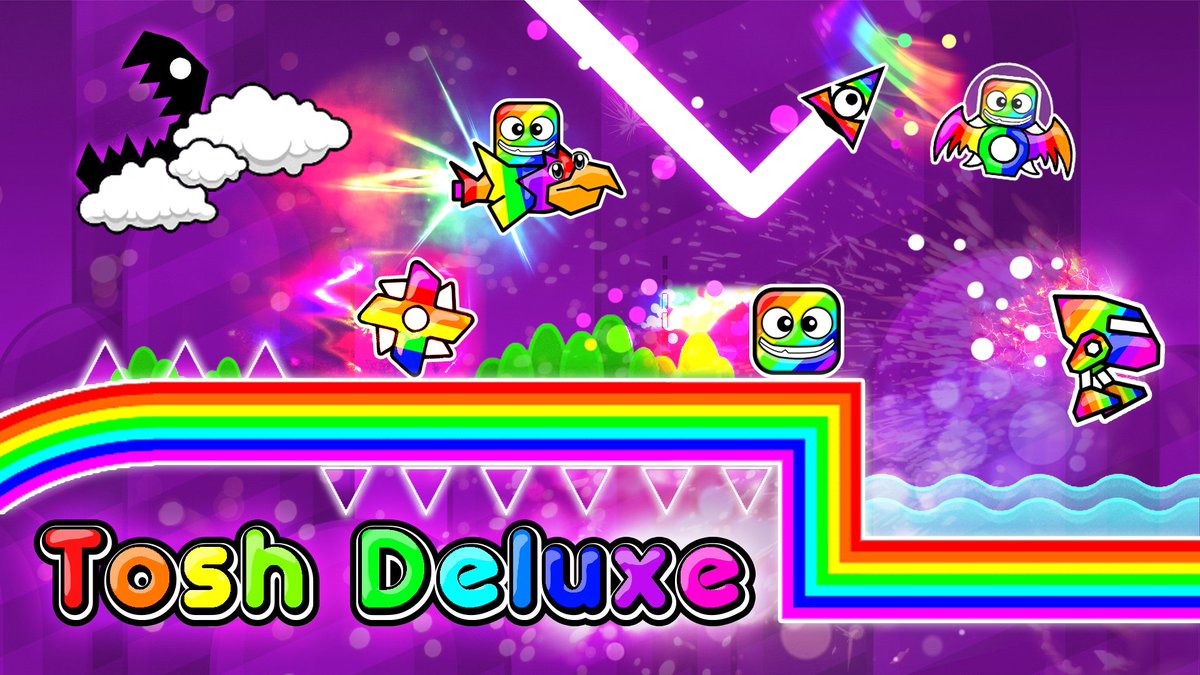 Geometry Dash Toshdeluxe Wave.