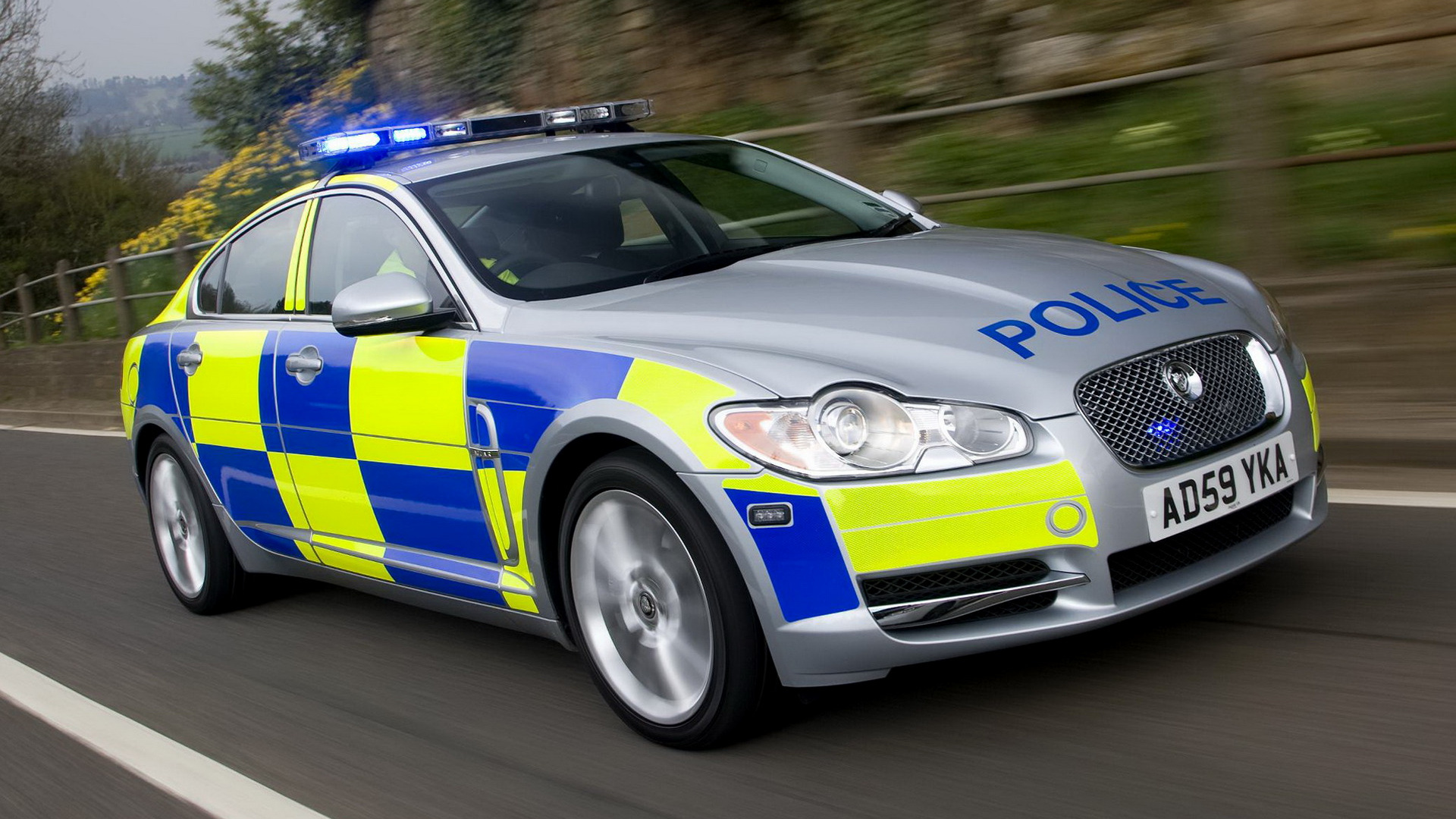 Jaguar XF S Police (UK) and HD Image