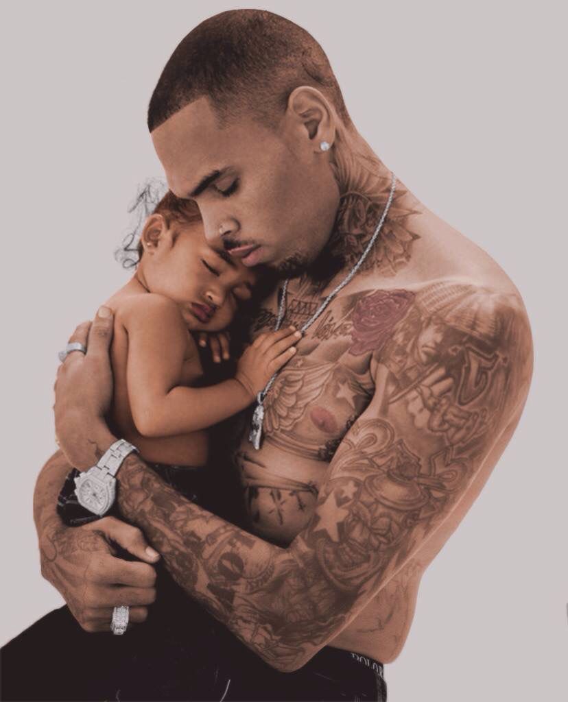 Chris Brown & his daughter Royalty. Chris brown daughter, Breezy chris brown, Chris brown wallpaper