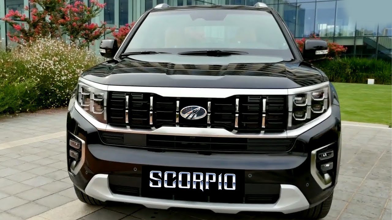 mahindra scorpio 2022 black