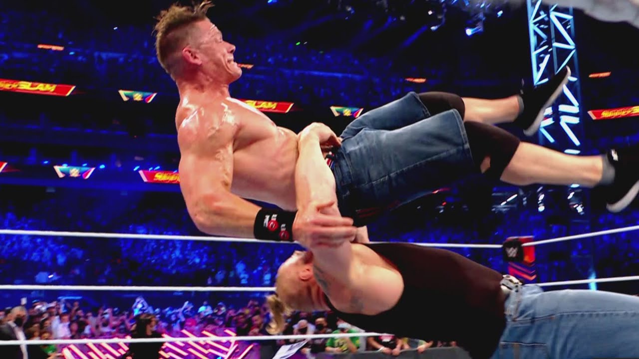 WWE Releases Footage Of Brock Lesnar Attacking John Cena After SummerSlam Inc