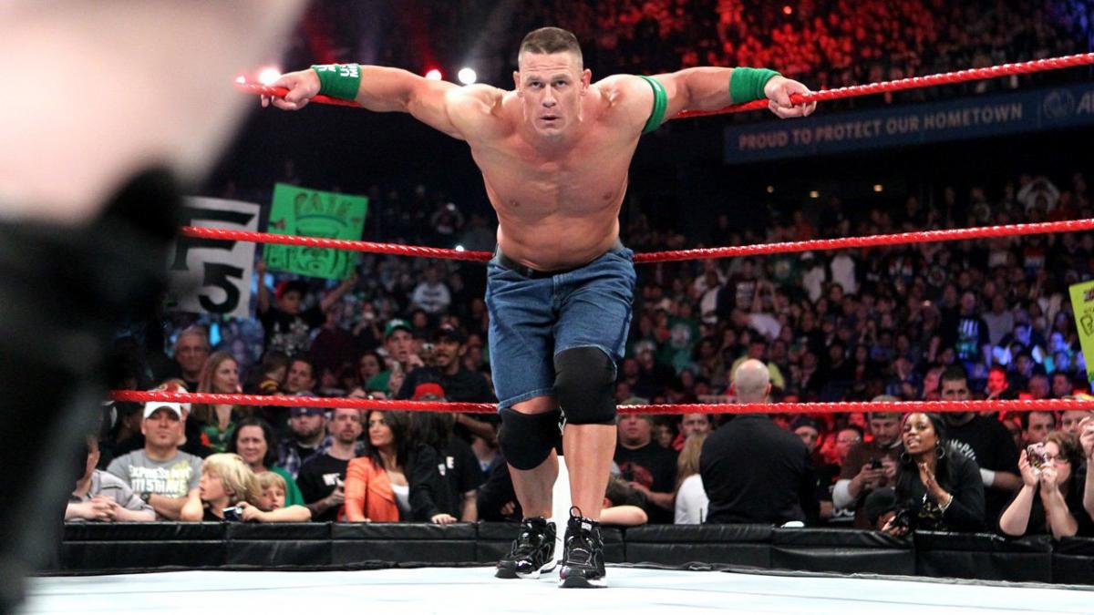 John Cena vs. Brock Lesnar Rules Match: photo