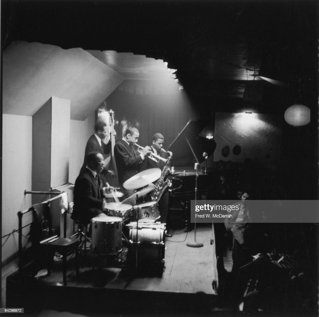 American jazz musician and bandleader Art Blakey and his band the. News Photo