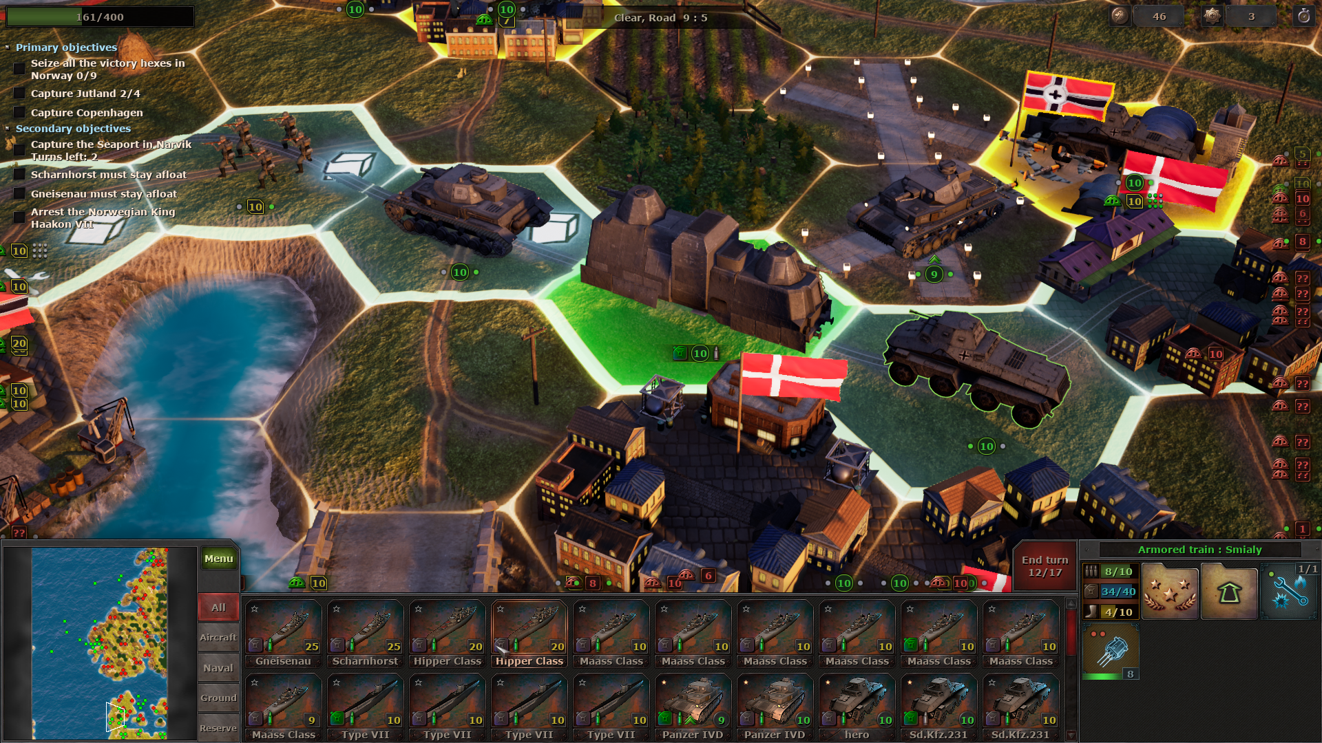 Panzer Strategy class in Strategic Mind: Blitzkrieg