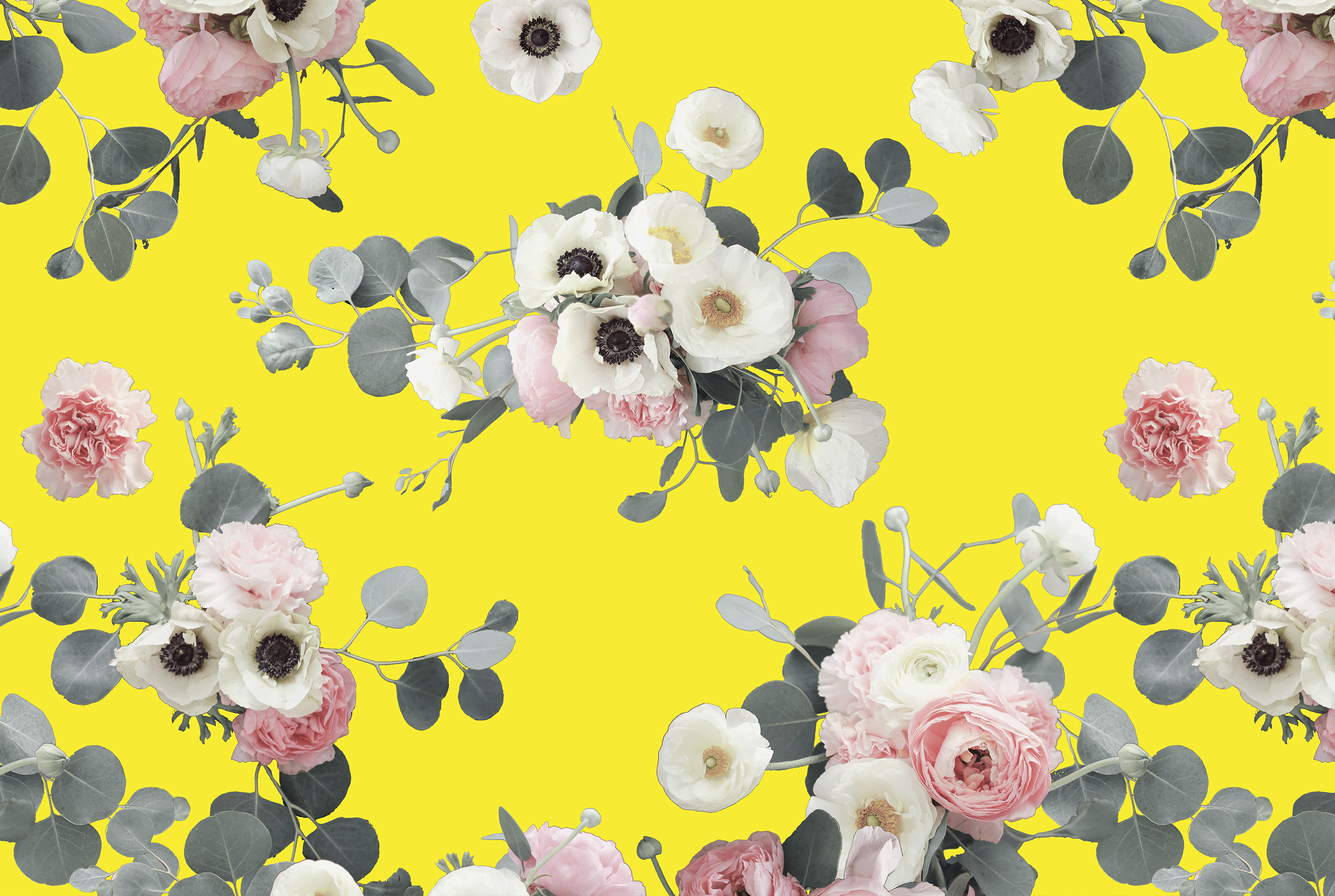 trendy wallpaper, yellow, pattern, illustration, wallpaper, design