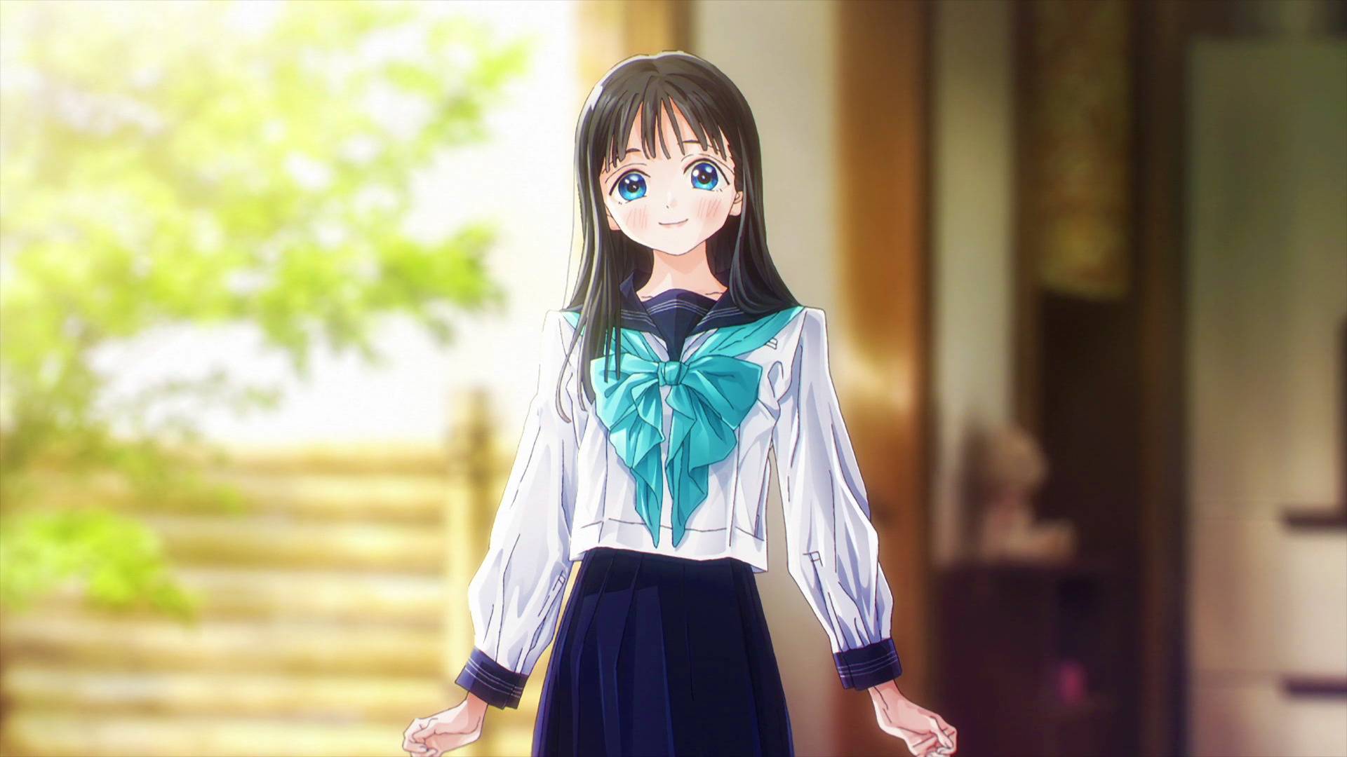 Akebi's Sailor Uniform HD Wallpaper and Background Image