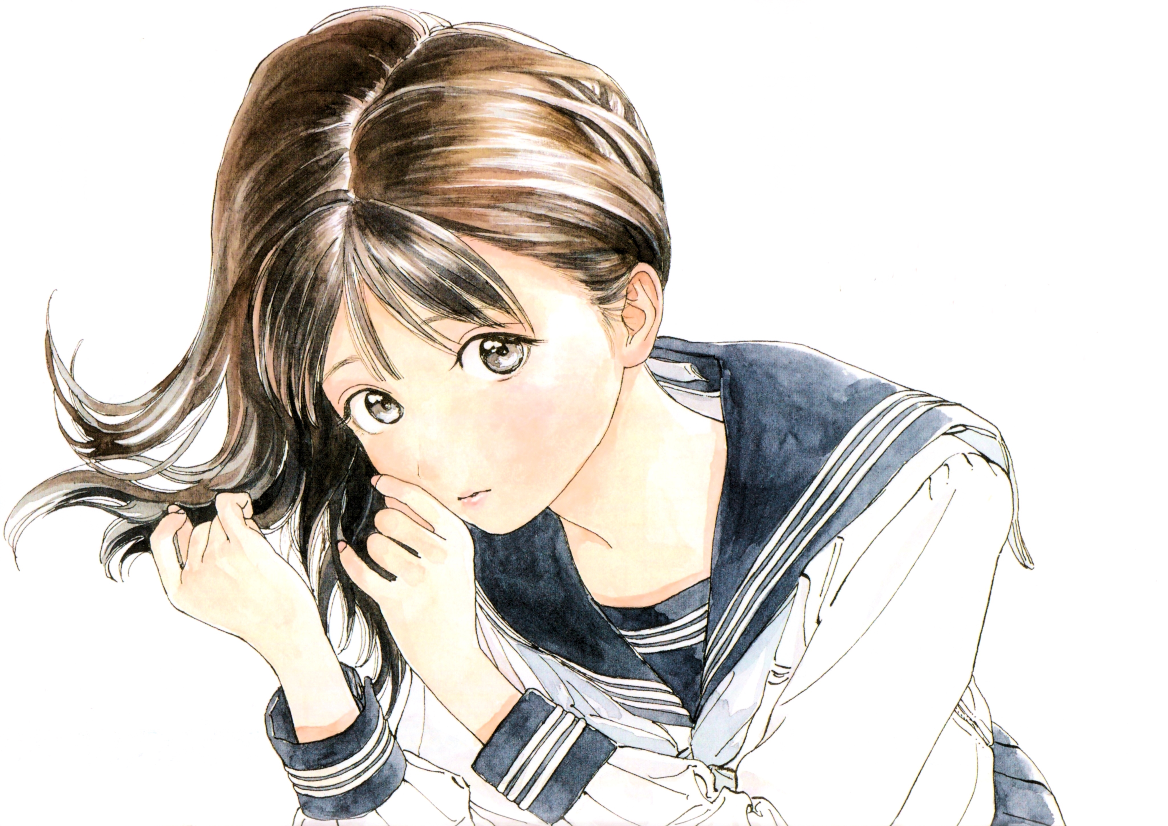 Komichi Akebi and Scan Gallery