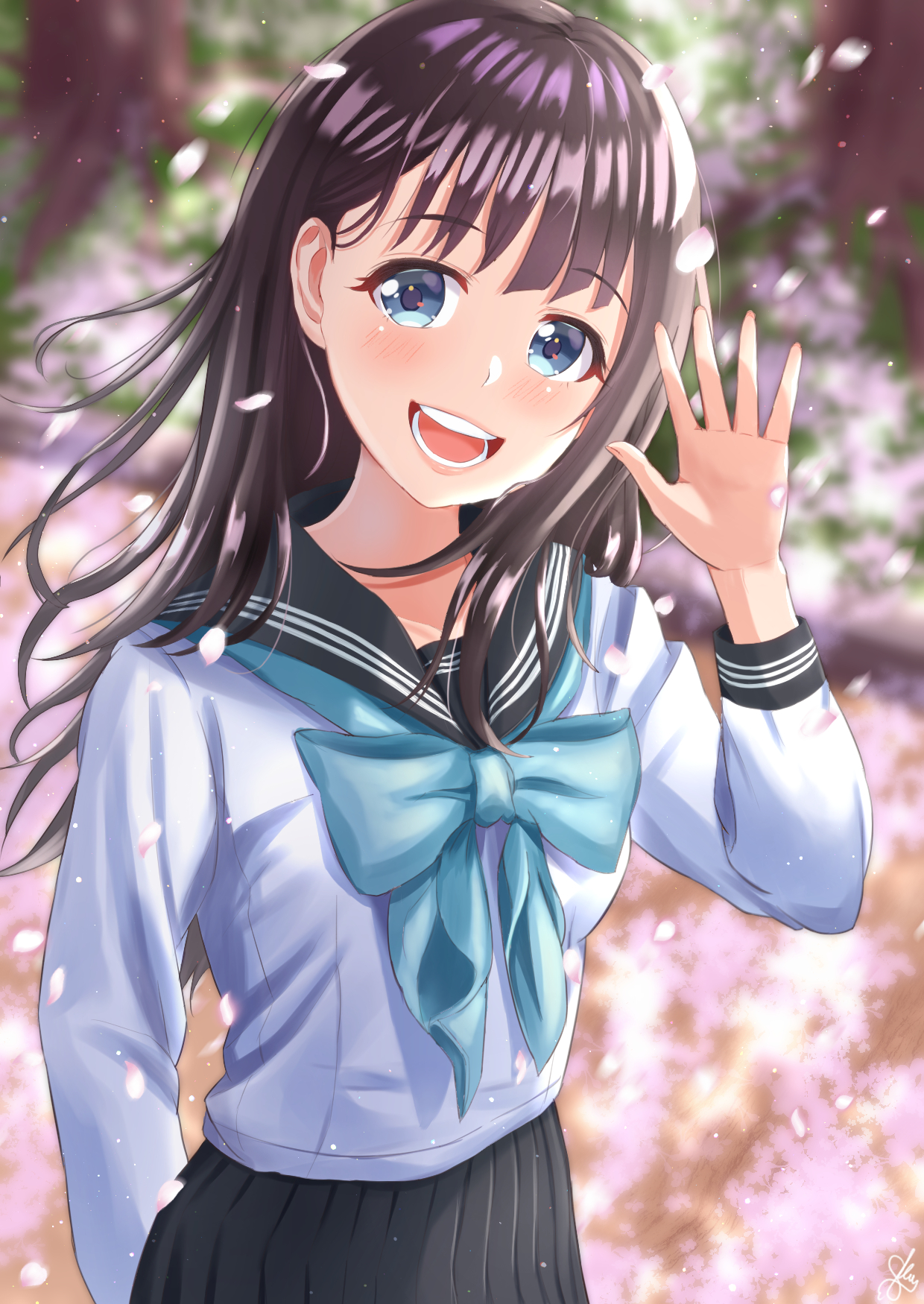 Akebi Komichi (akebi Chan No Serafuku) Drawn