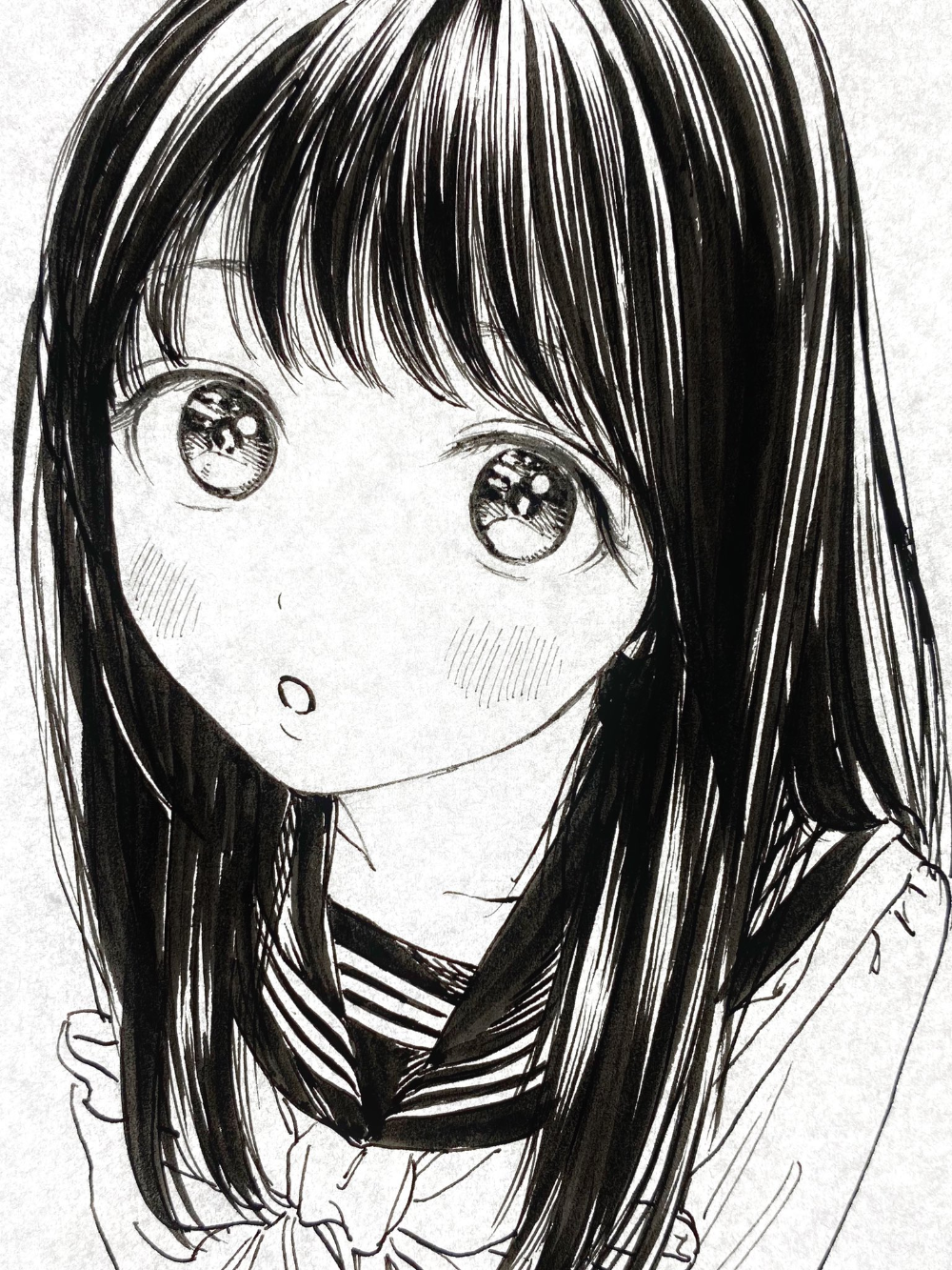 Akebi Komichi ideas. anime art girl, manga drawing, anime drawings
