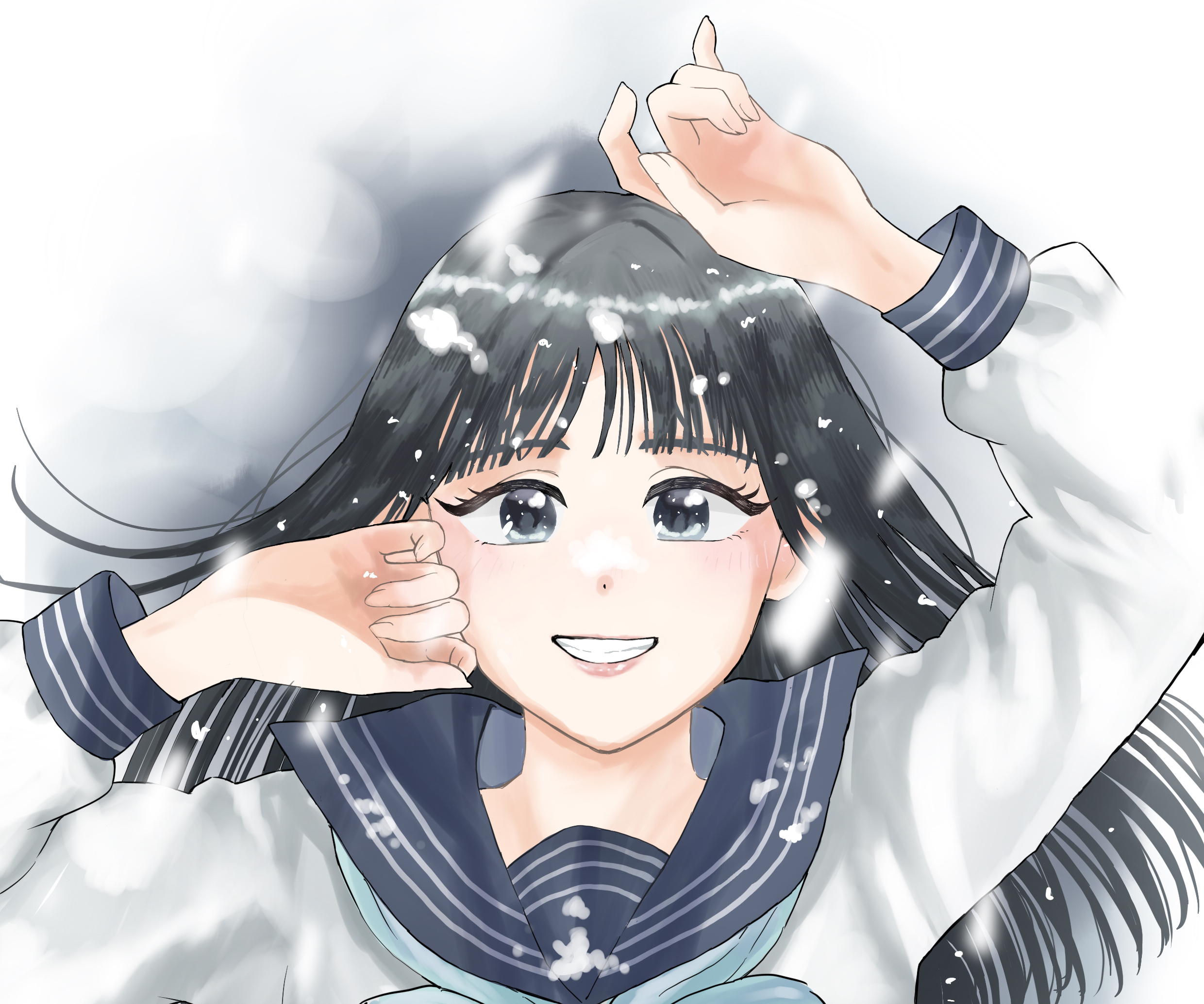 Akebi's Sailor Uniform HD Wallpaper