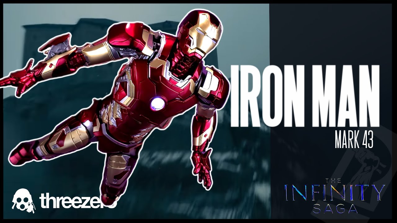 Threezero Infinity Saga Avengers Age Of Ultron Iron Man Mark 43 1 12 Figure Review
