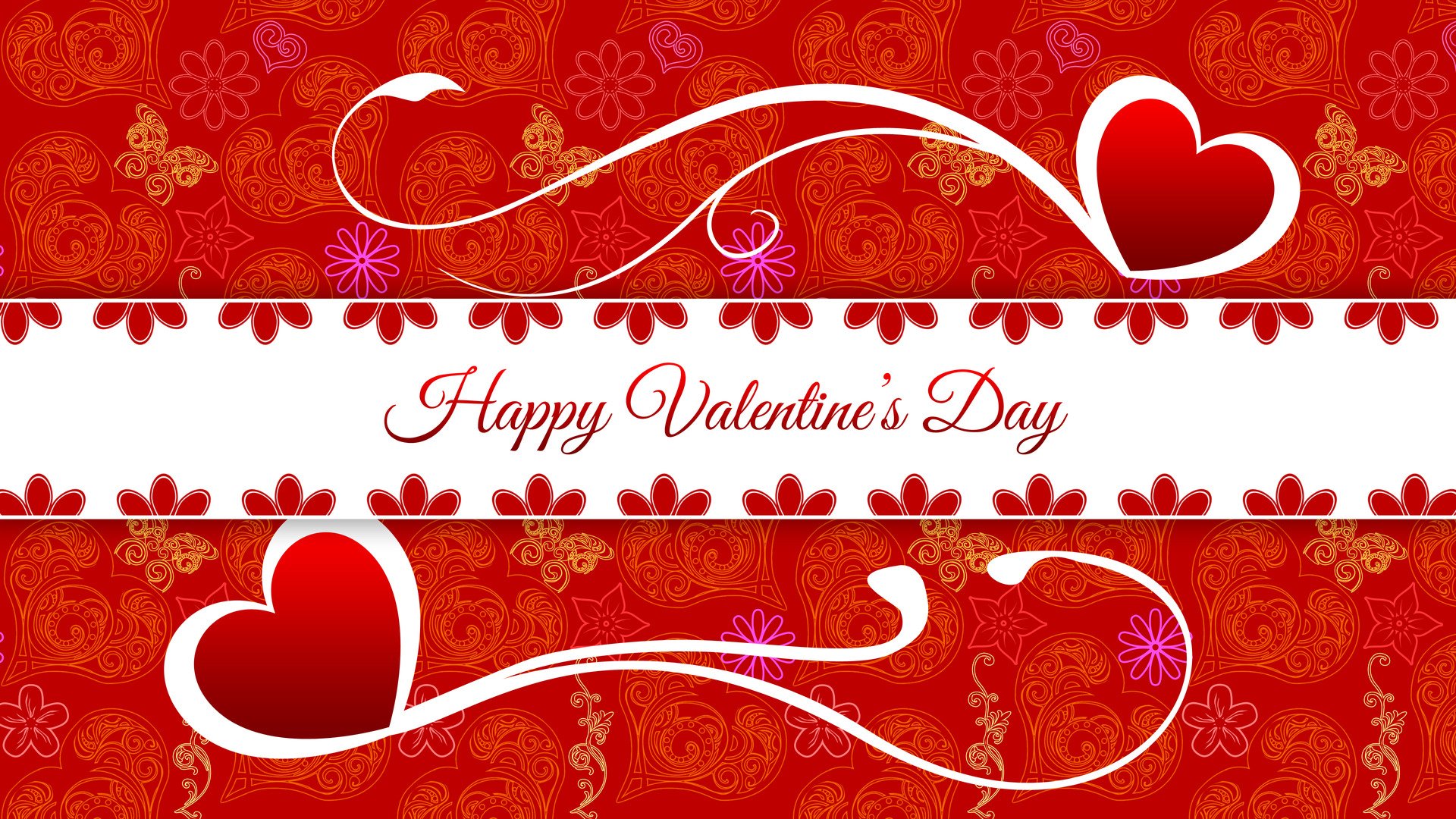 Happy Valentine's Day Card HD Wallpaper