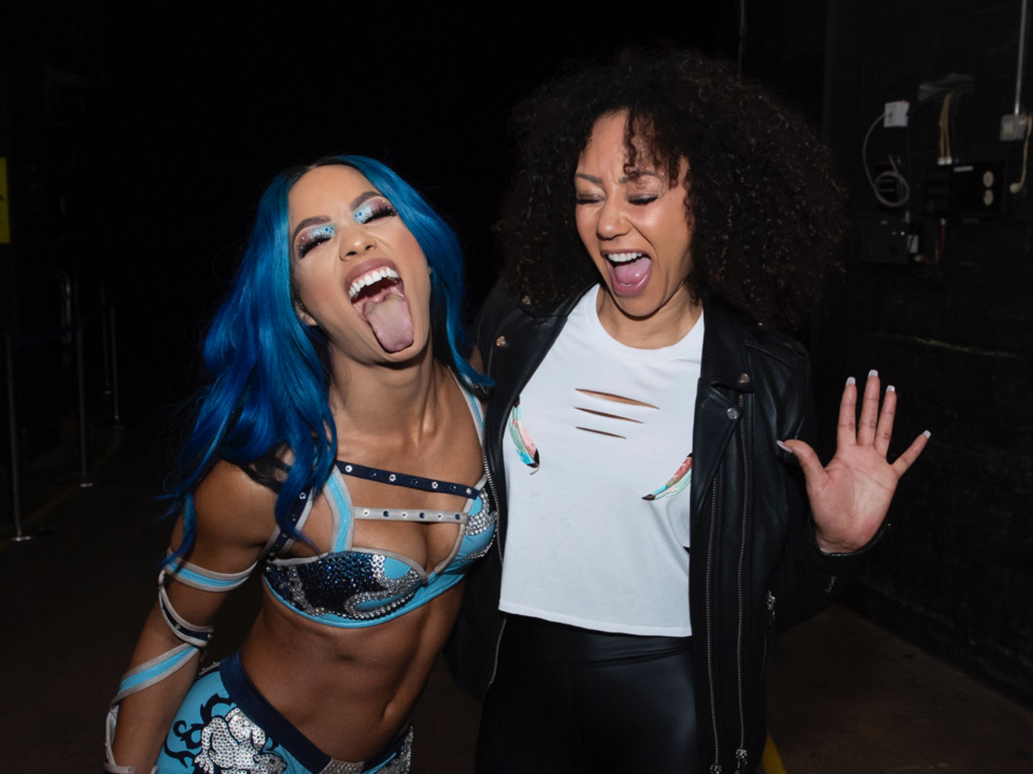 Spice Girls icon Mel B really, really wants to join Sasha Banks in WWE