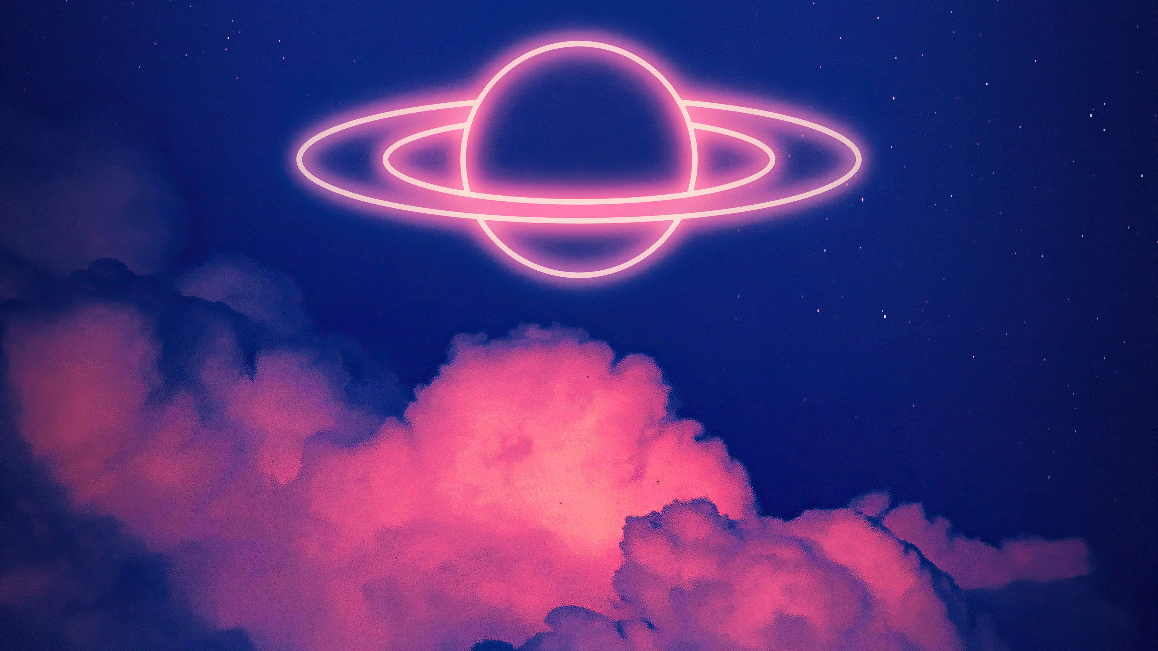 Neon Planet 4k HD 4k Wallpaper, Image, Background, Photo and Picture