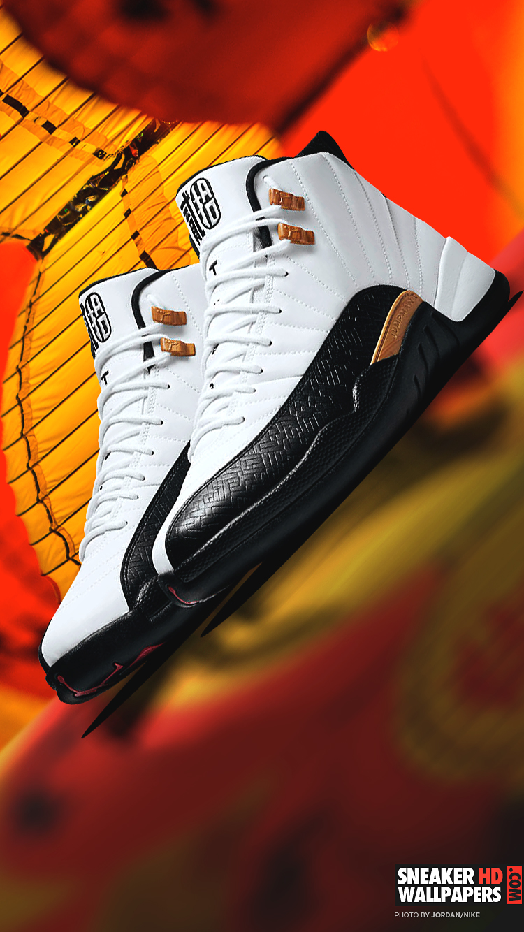 Jordan 12 iPhone Wallpaper