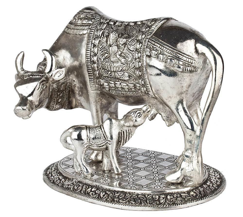 Buy Kamadhenu the Wish-fulfilling Cow With Shiva and Parvati by Online in  India - Etsy