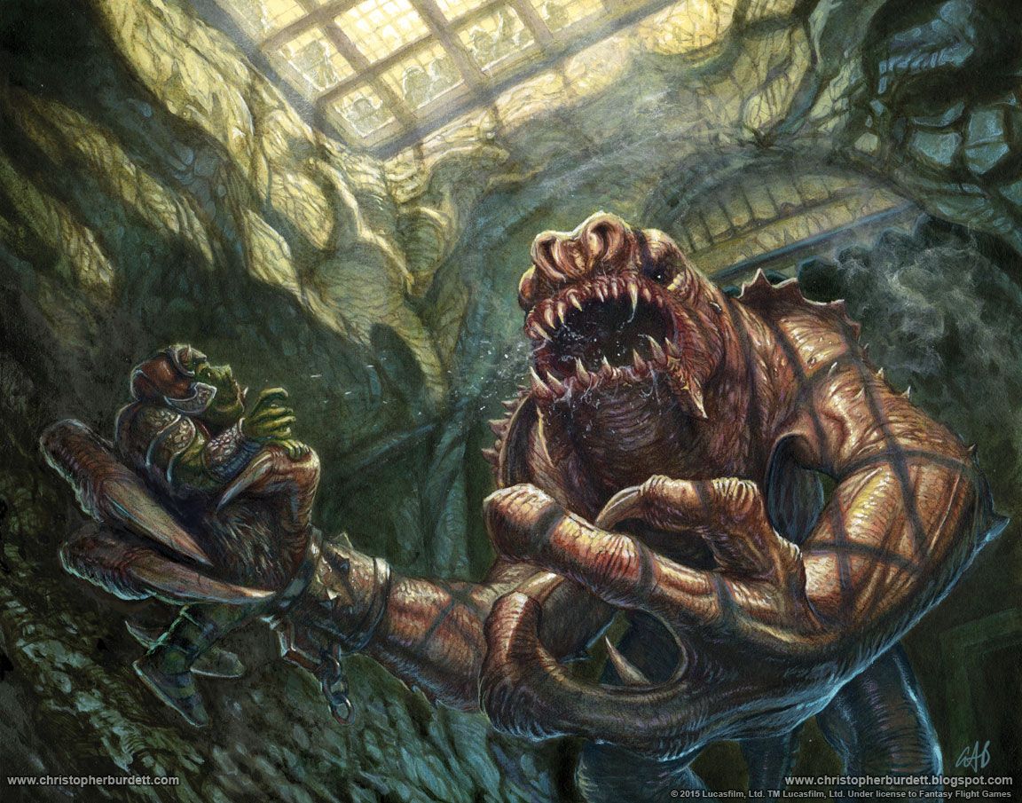 rancor art wars image, Star wars concept art, Star wars art