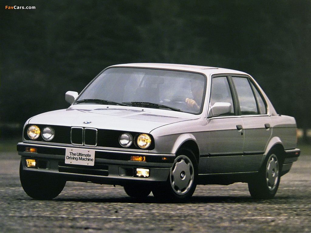BMW 318i Sedan US Spec (E30) 1987–94 Wallpaper (1024x768)