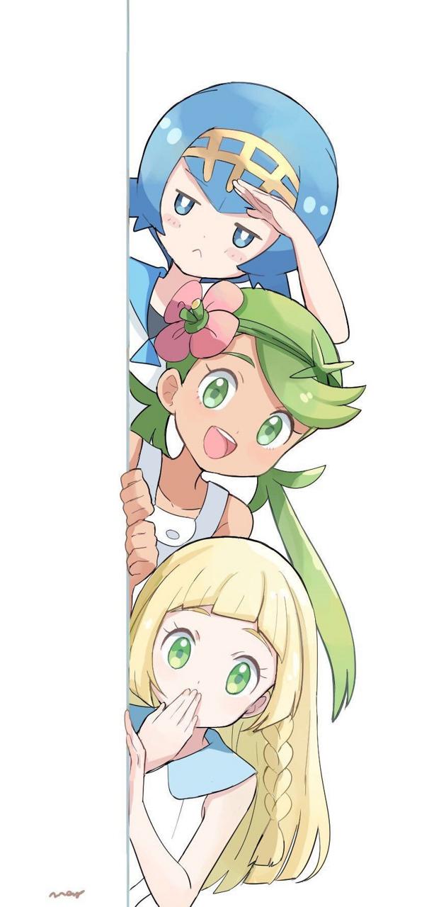 Alolan Girls wallpaper