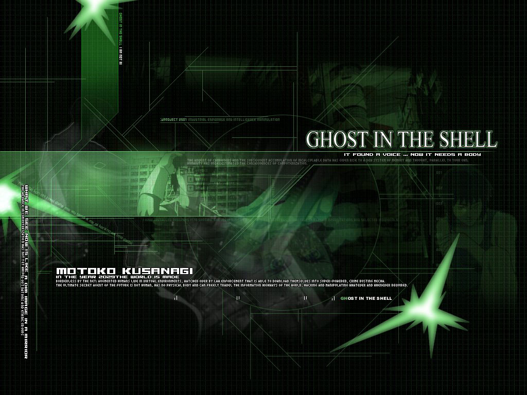 Ghost in the Shell Wallpaperx768