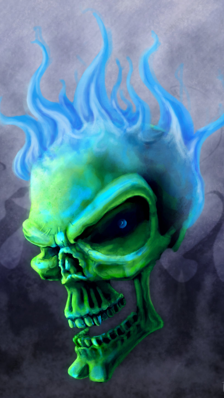 Free download Blue Flame Skull by trickmonkeyart [1024x1447] for your Desktop, Mobile & Tablet. Explore Blue Flame Skull Wallpaper. Skull and Flame Wallpaper, Wallpaper Skull Heads
